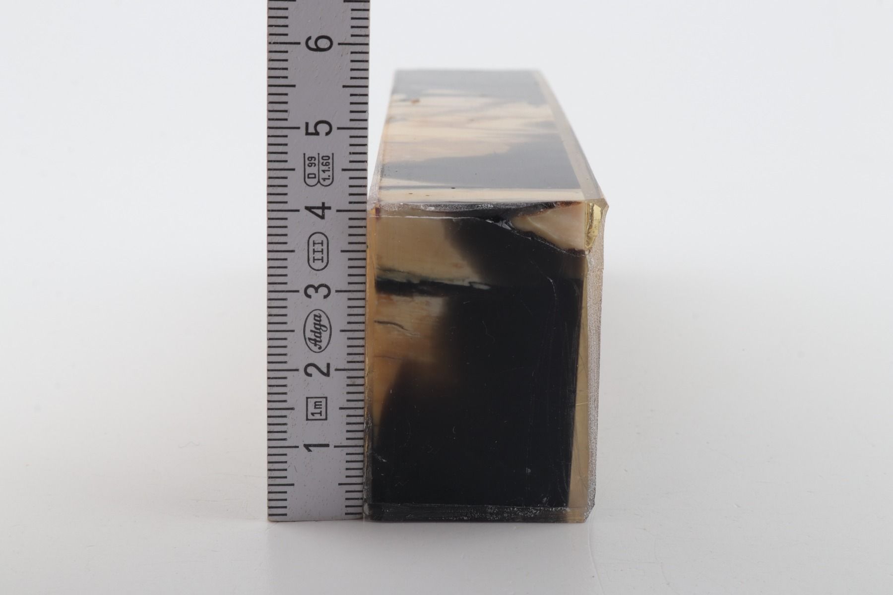 Stabilized mammoth ivory block