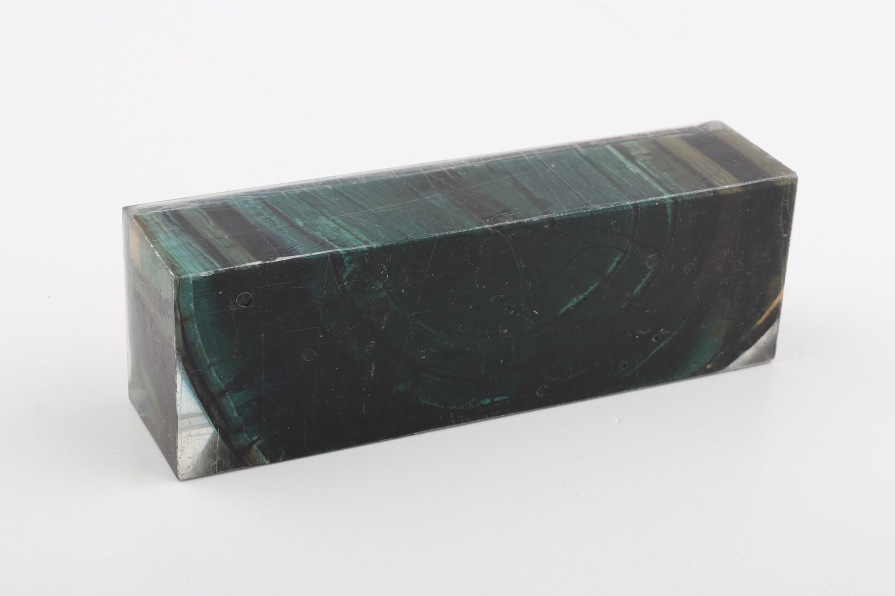 Stabilised mammoth ivory block