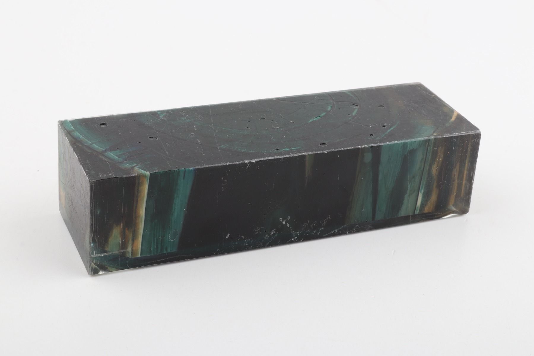 Stabilised mammoth ivory block