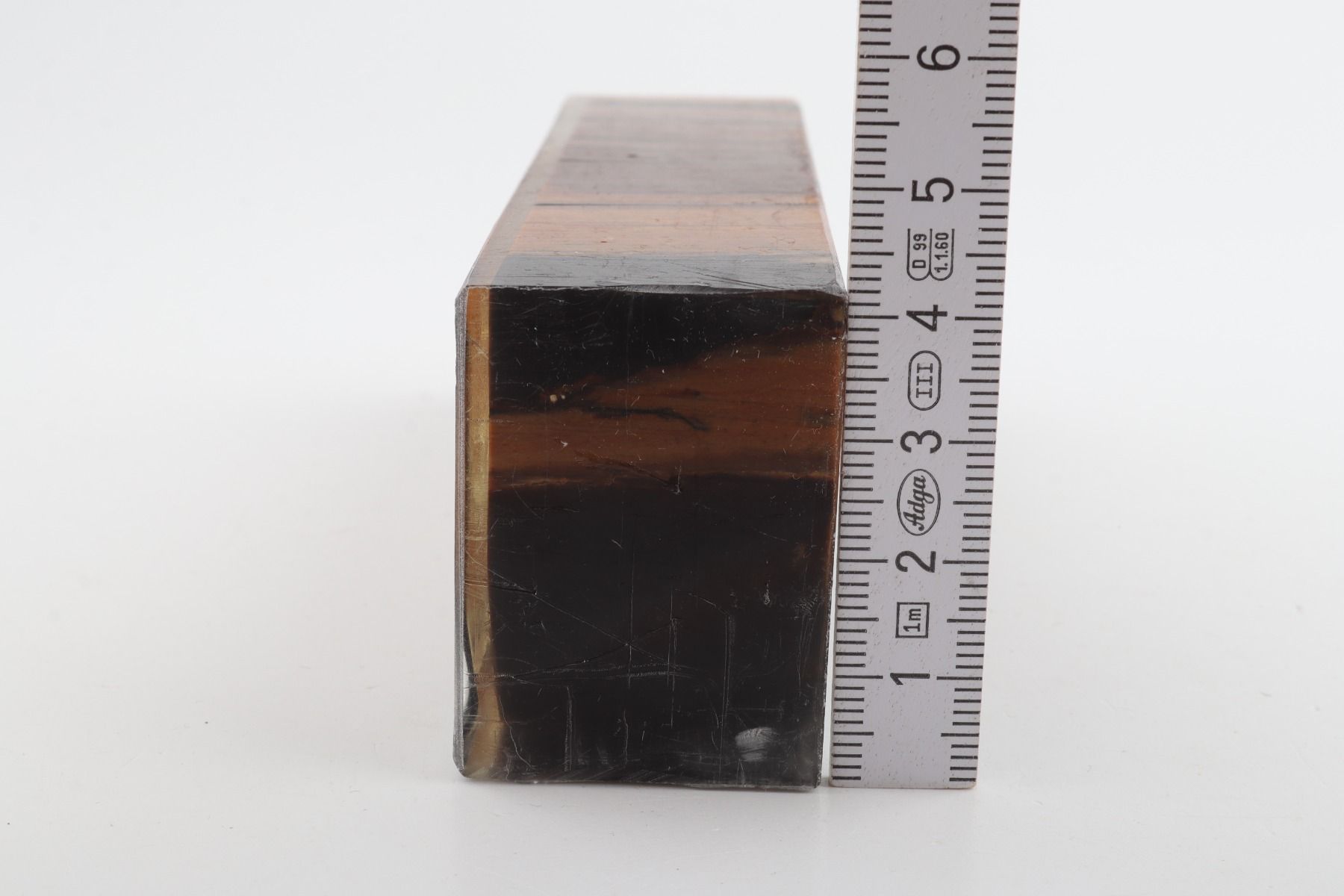 Stabilised mammoth ivory block