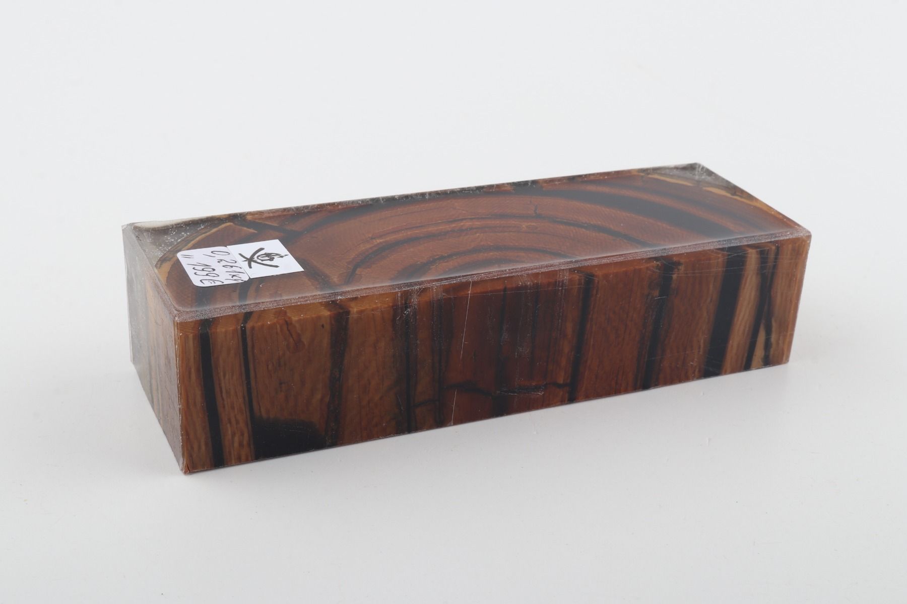 Stabilized mammoth ivory block