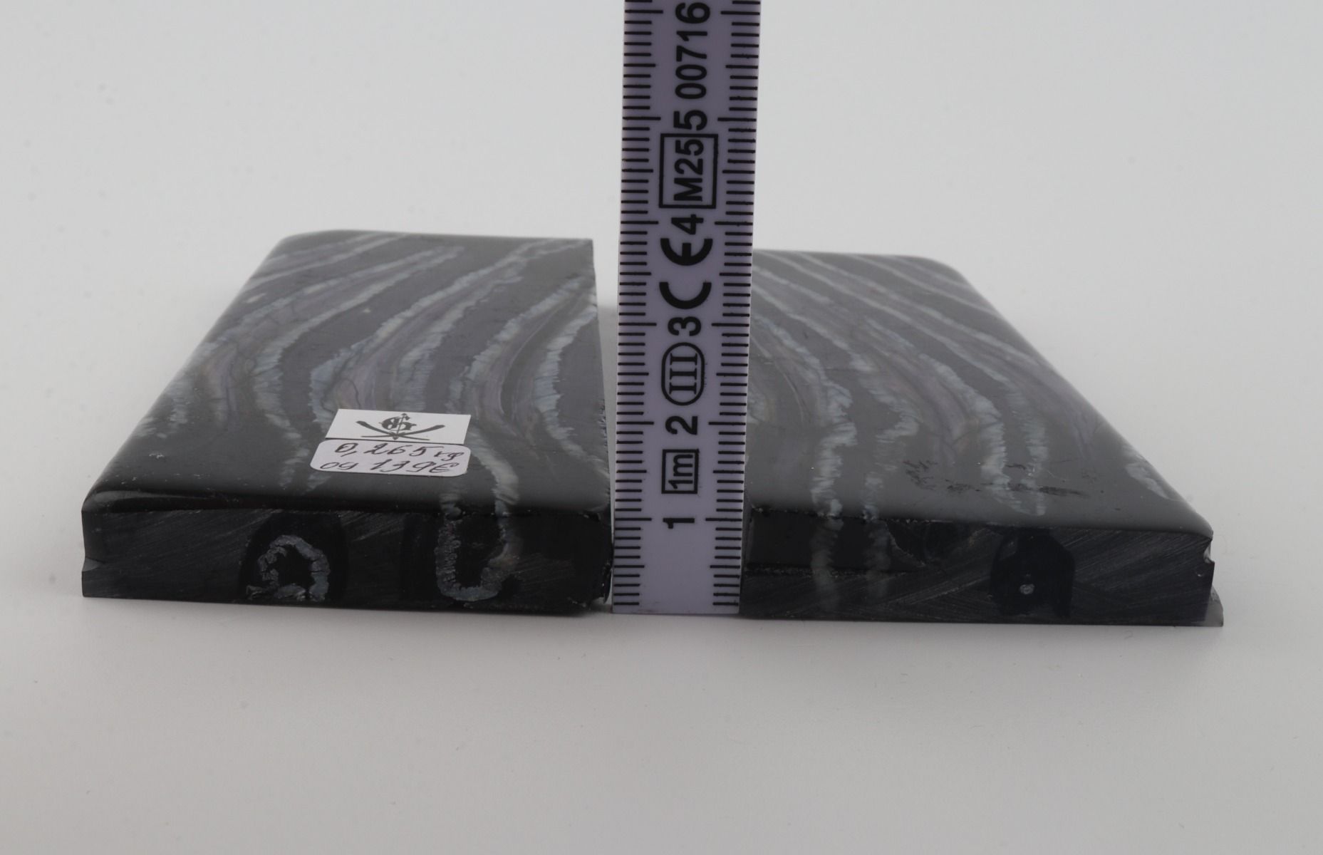 Stabilized mammoth molar scales