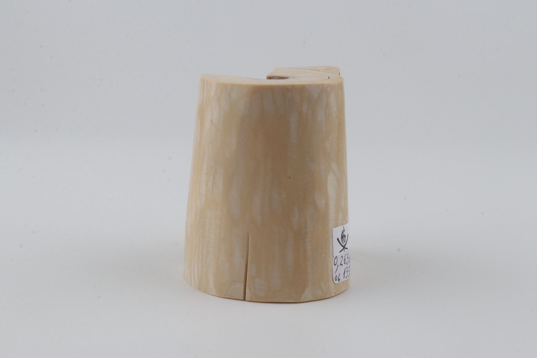Natural mammoth ivory piece