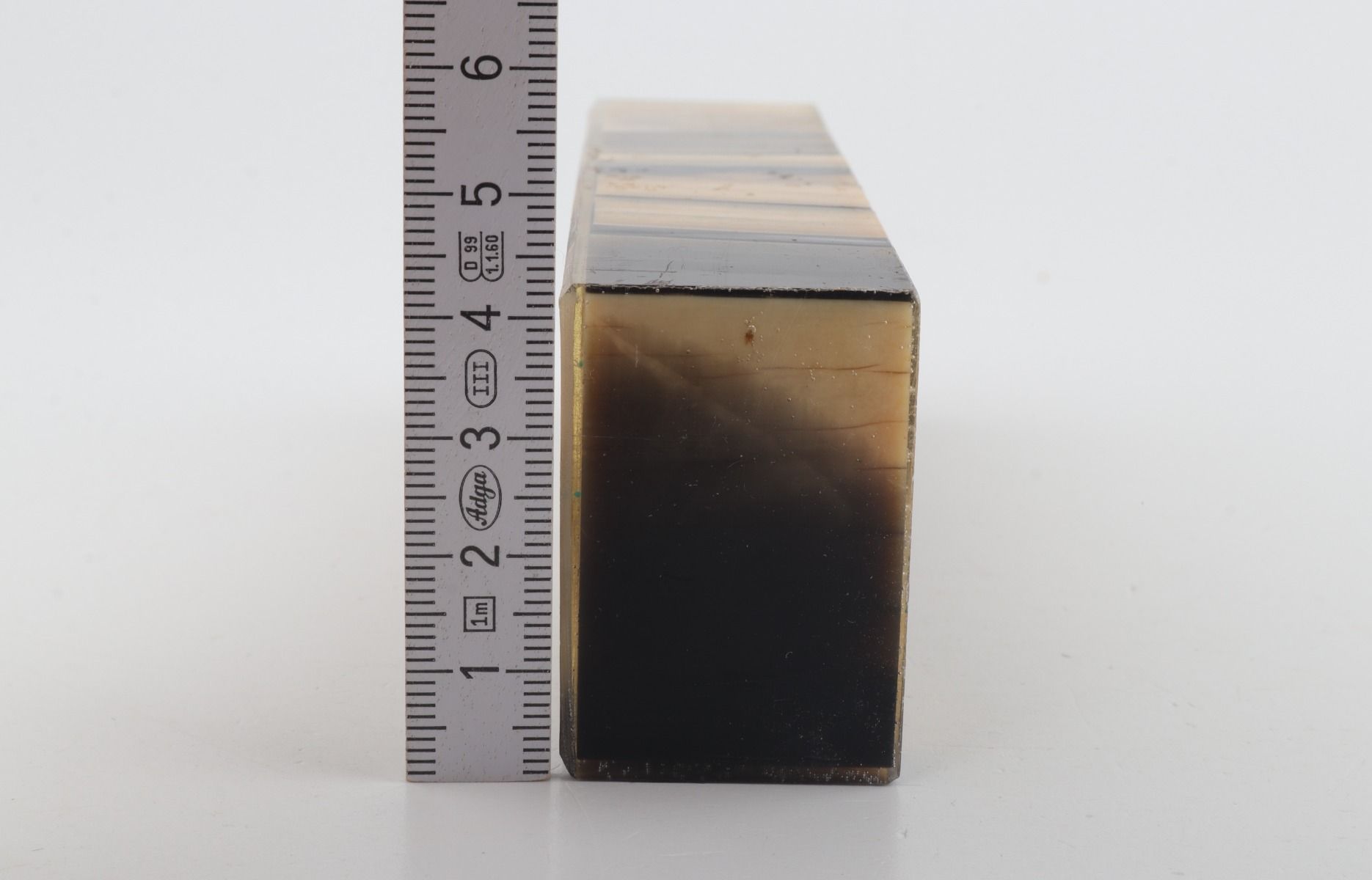 Stabilized mammoth ivory block