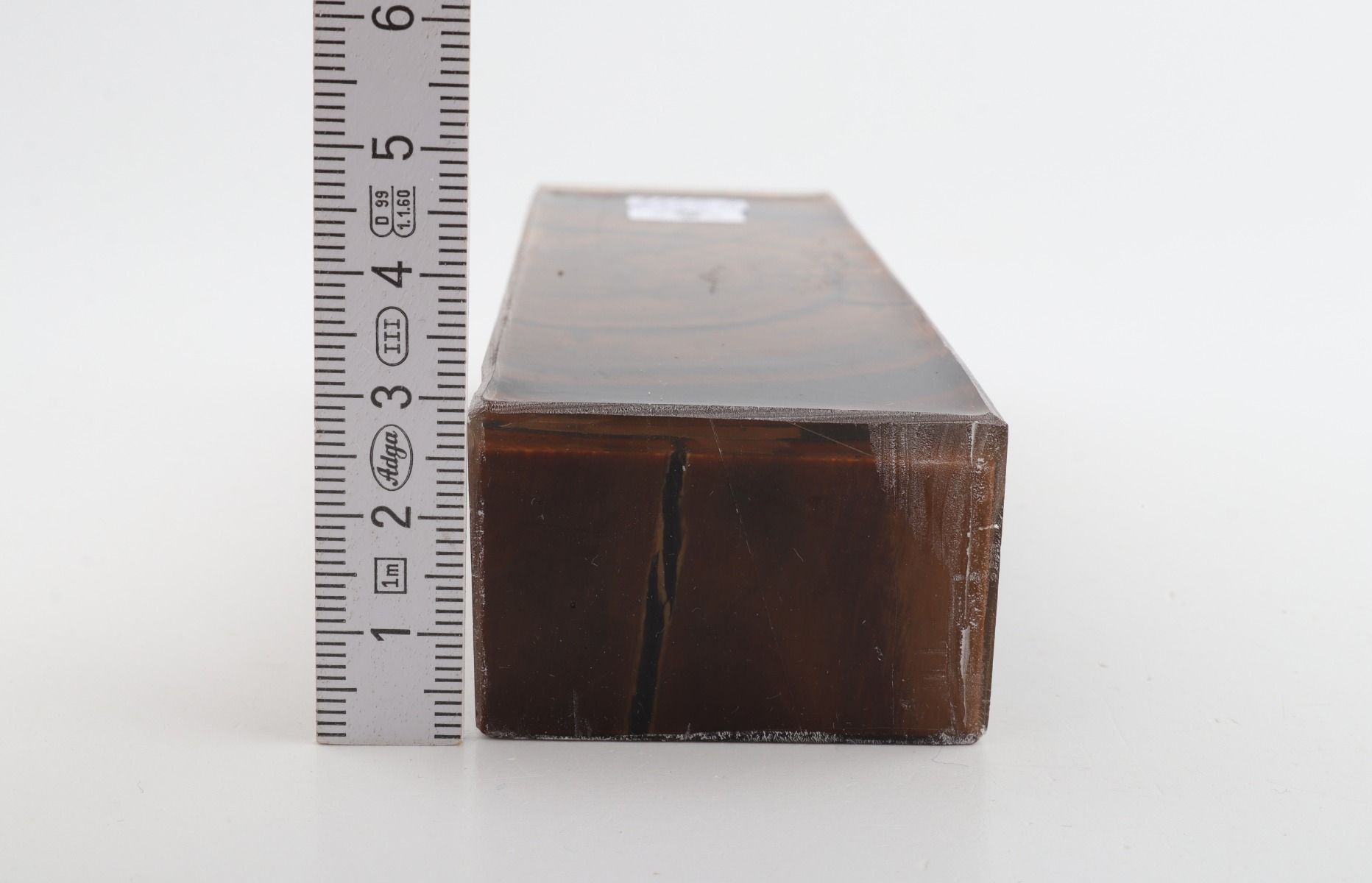 Stabilised mammoth ivory block