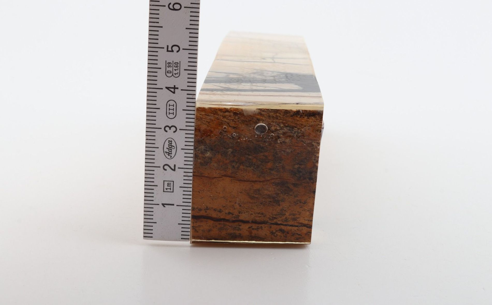 Stabilized mammoth ivory block