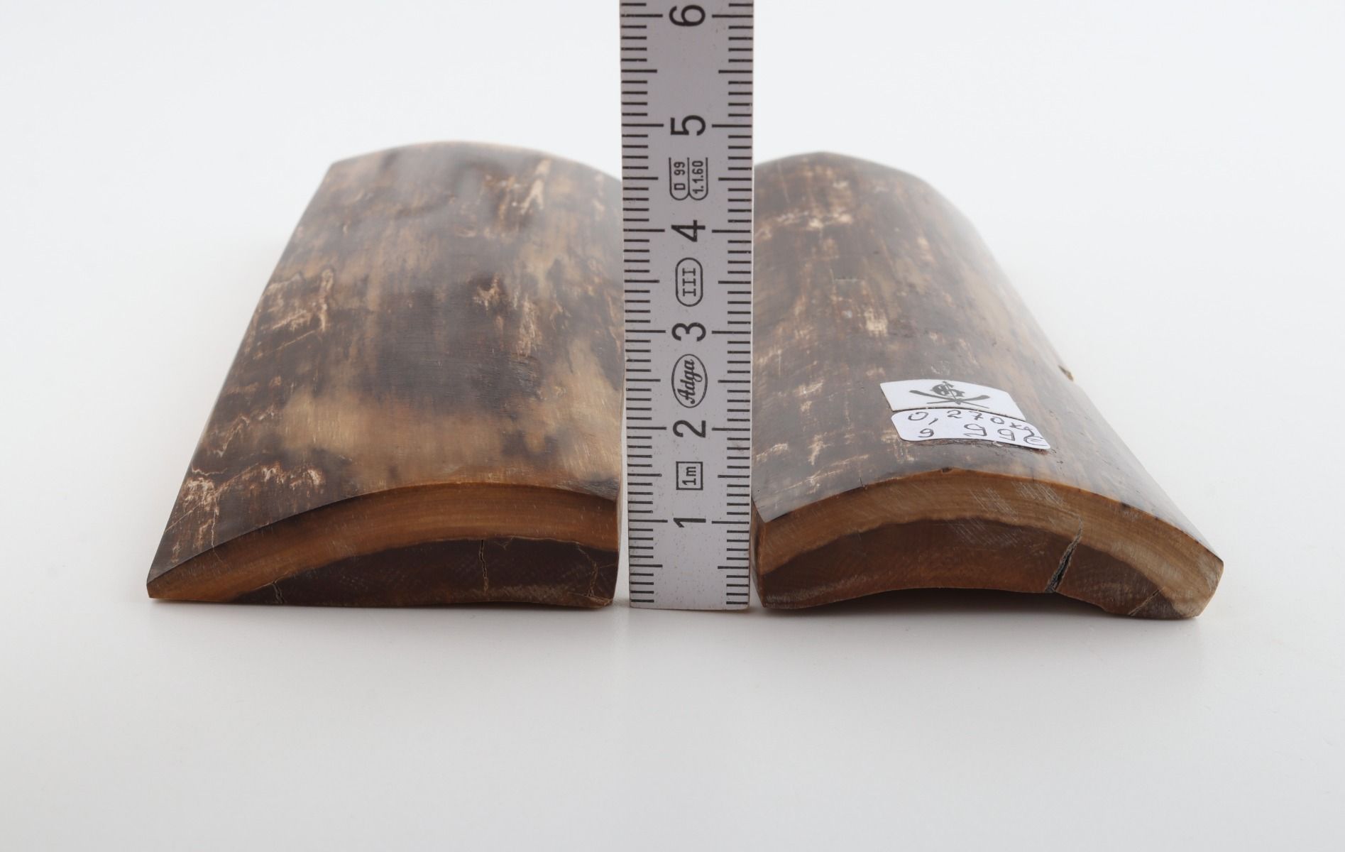 Natural mammoth bark scales