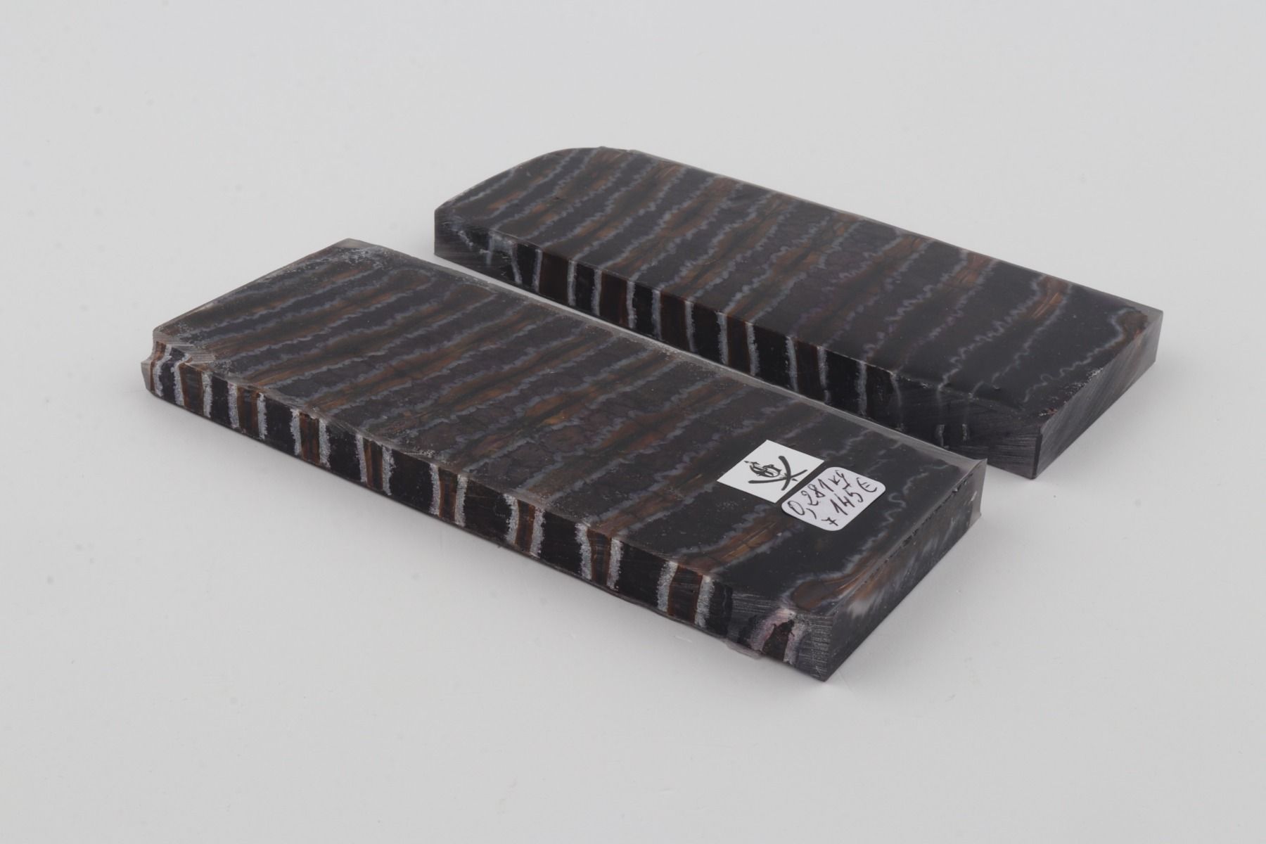 Stabilised mammoth molar scales