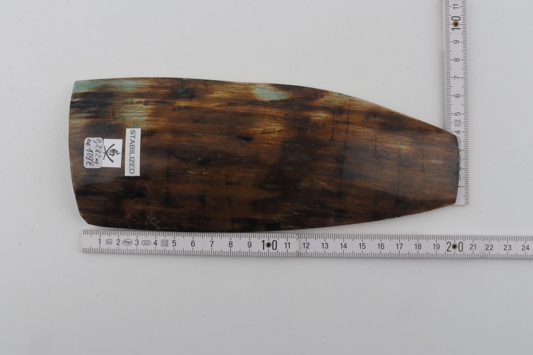 Stabilised woolly mammoth bark