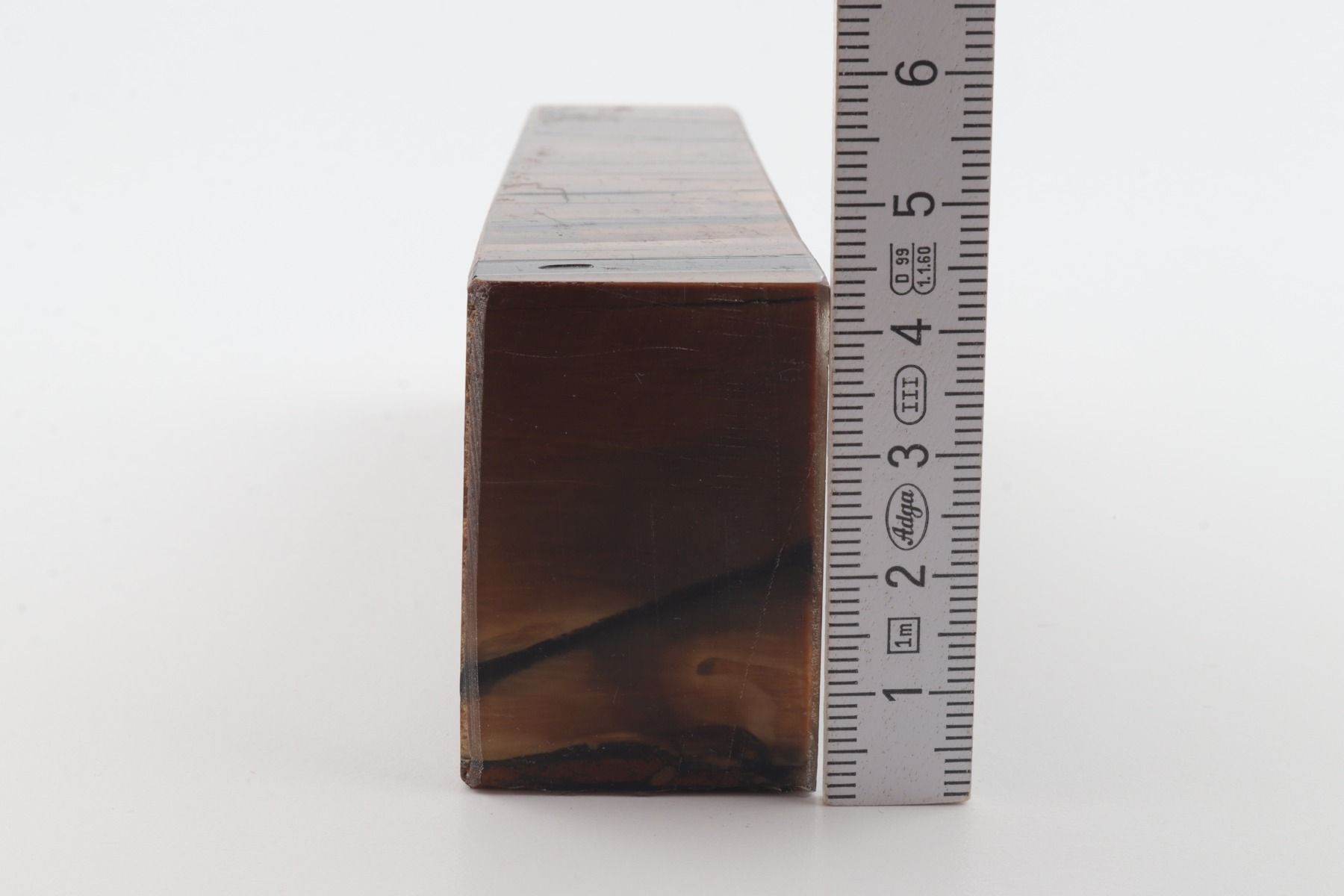 Stabilized mammoth ivory block