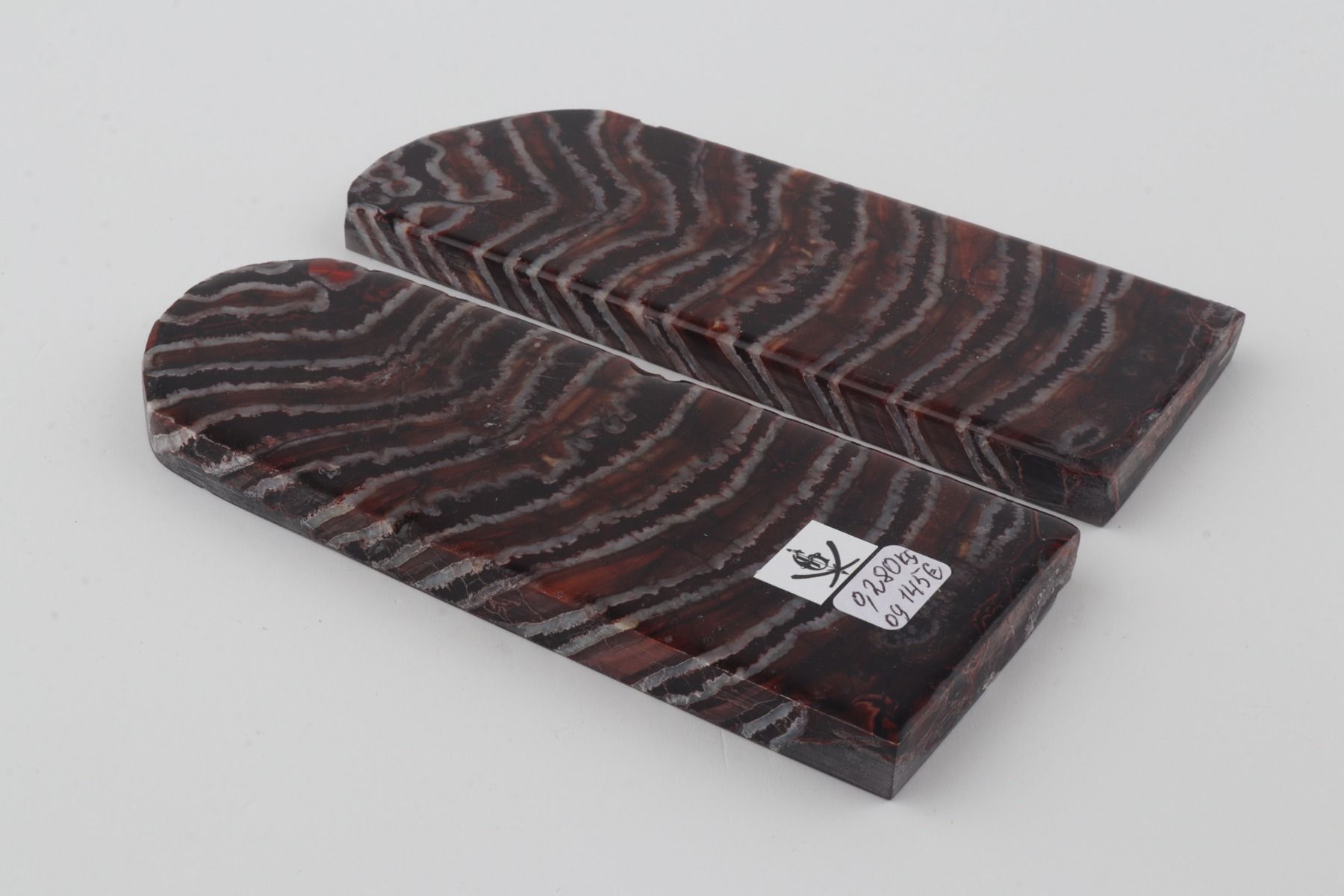 Stabilised mammoth molar scales
