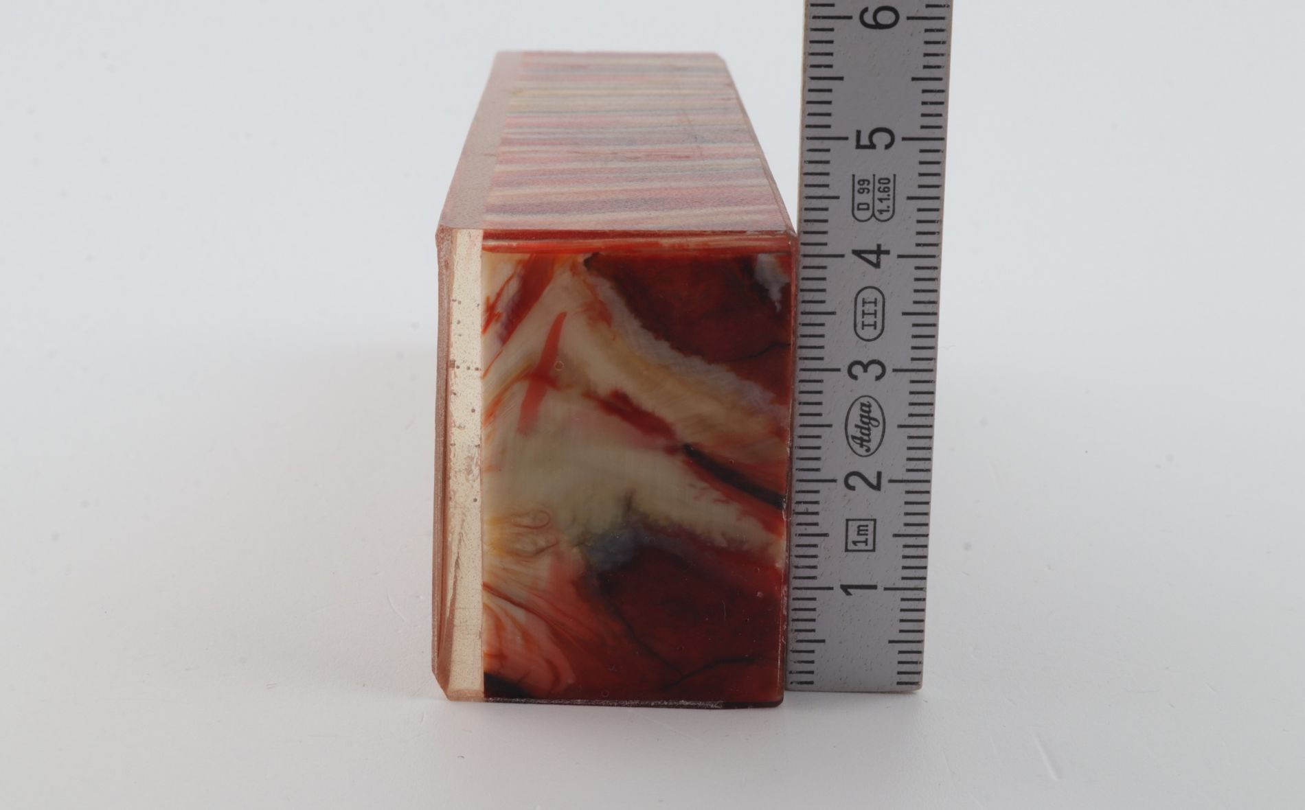 Stabilised mammoth molar block