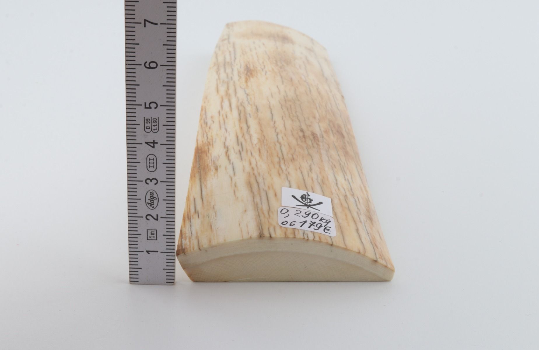 Natural mammoth ivory piece