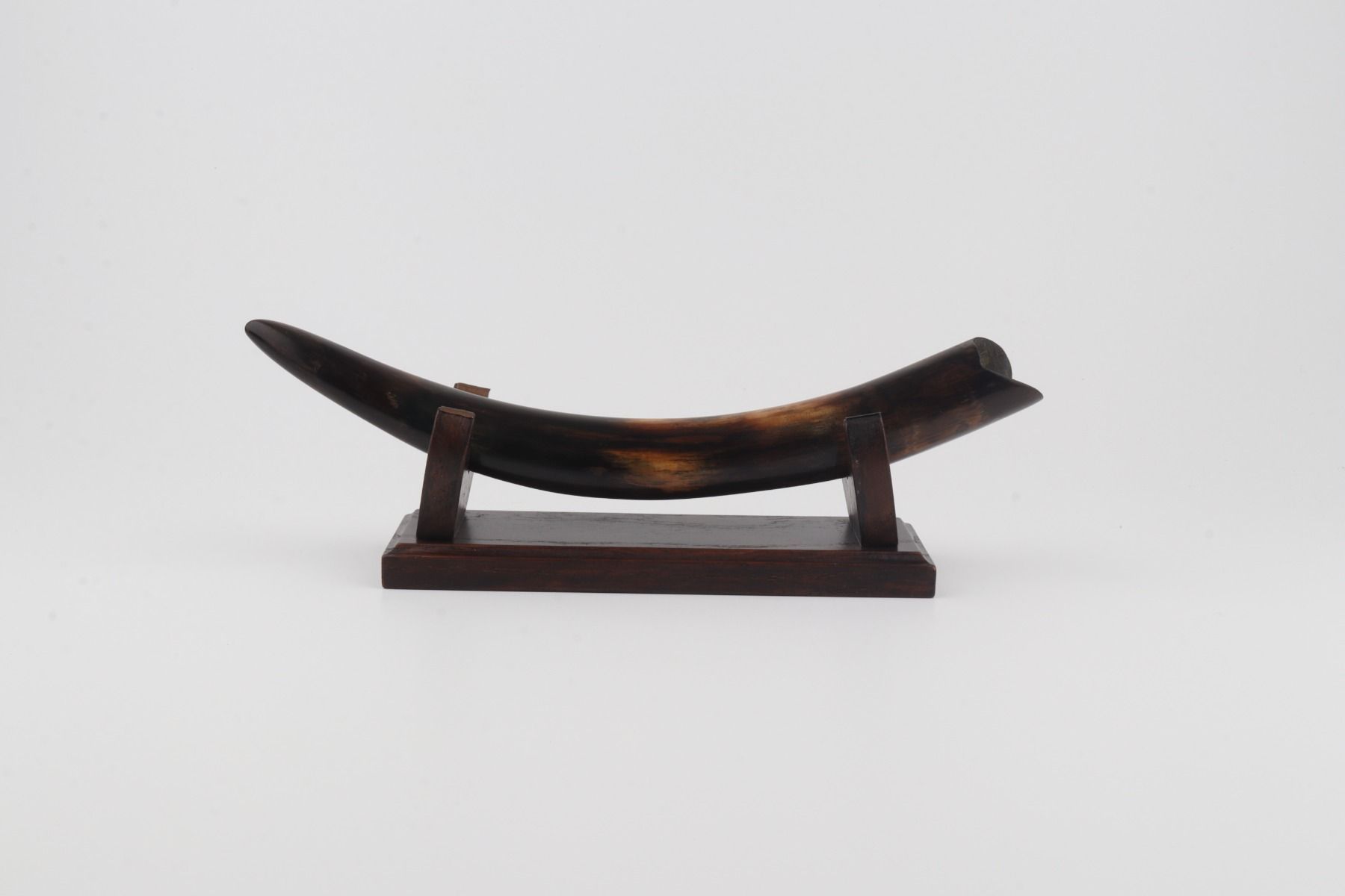 Restored mammoth tusk