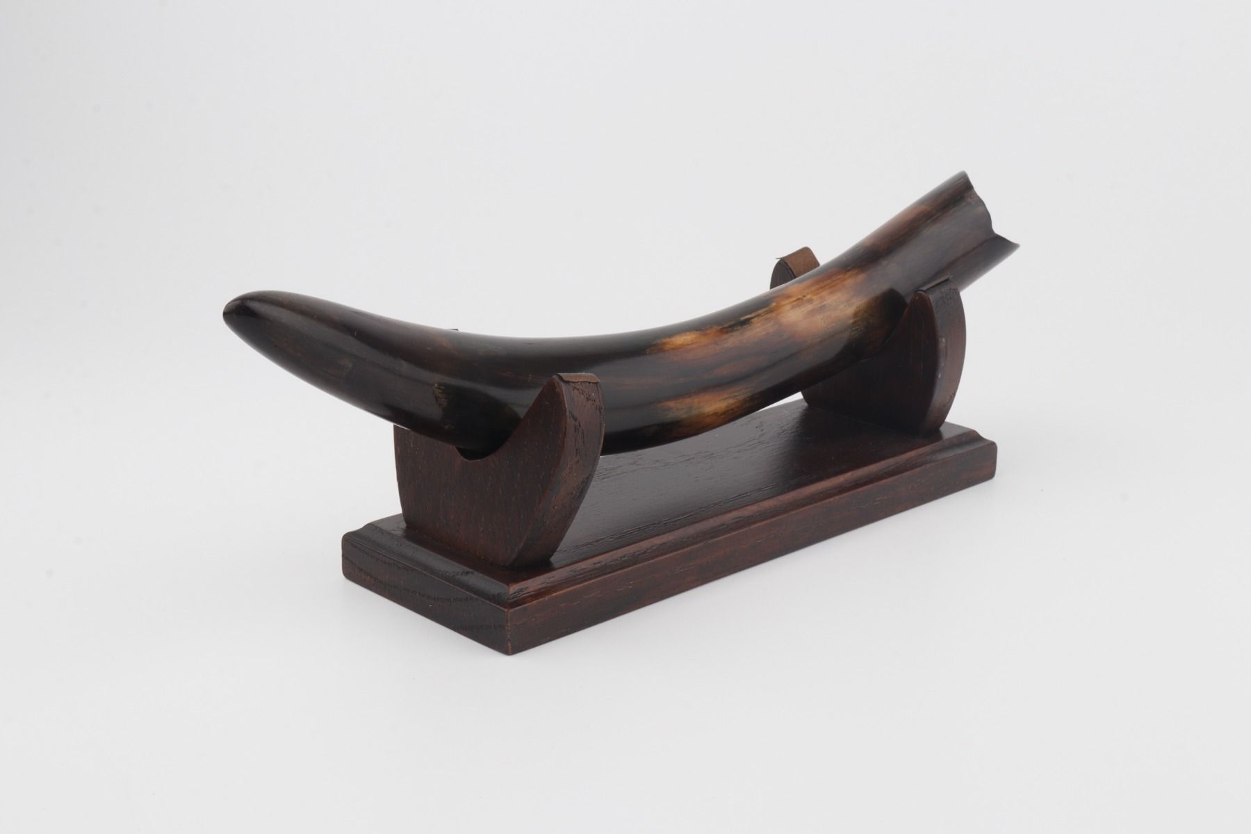 Restored mammoth tusk
