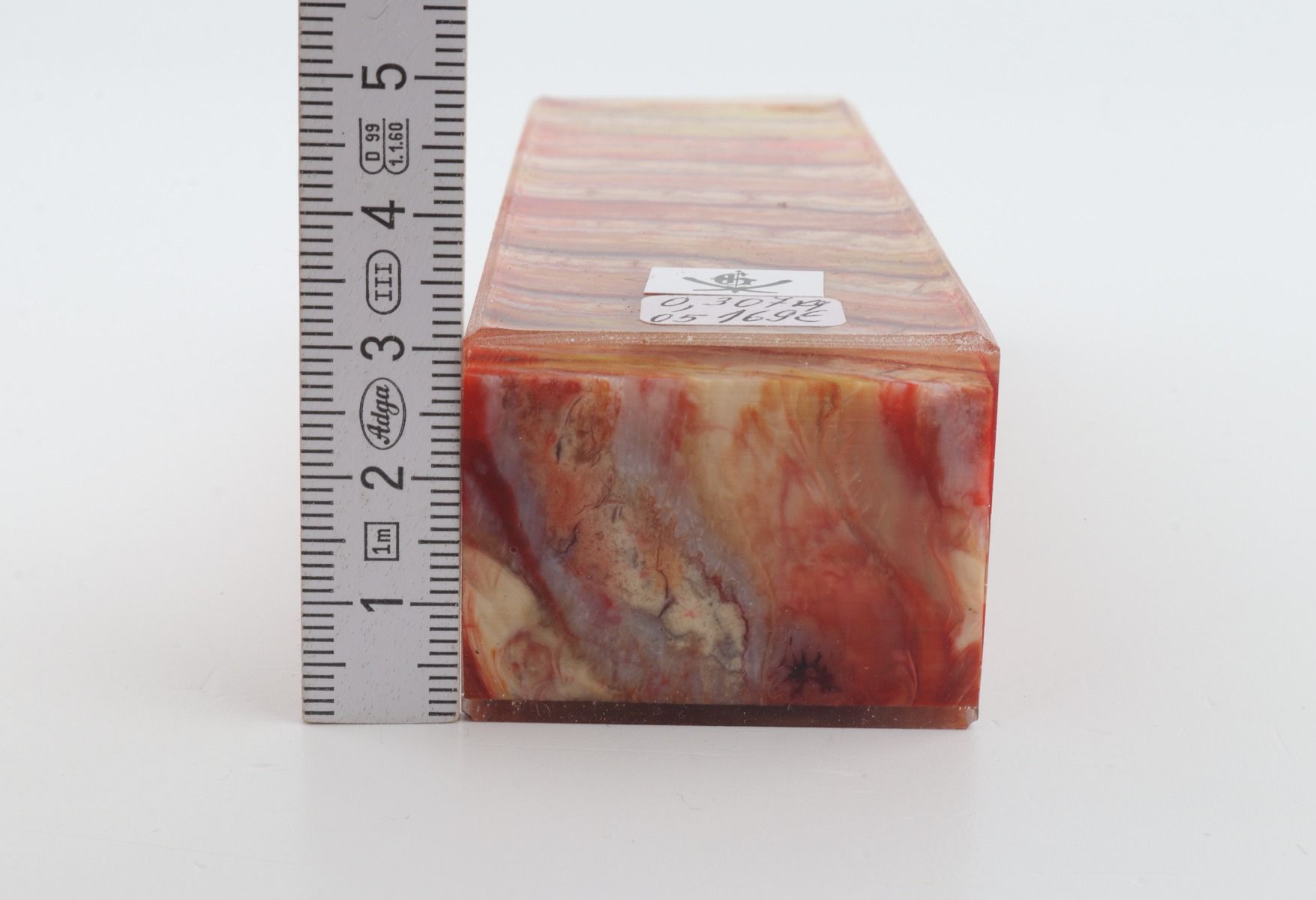 Stabilised mammoth molar block