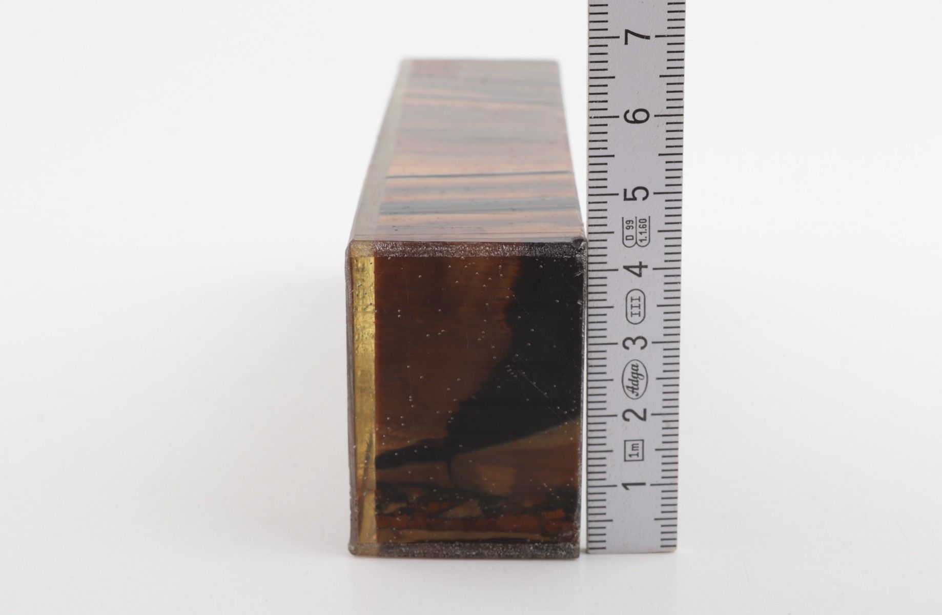 Stabilized mammoth ivory block