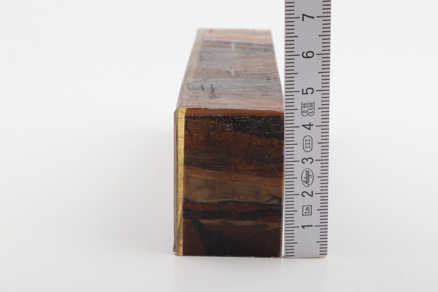 Stabilized mammoth ivory block