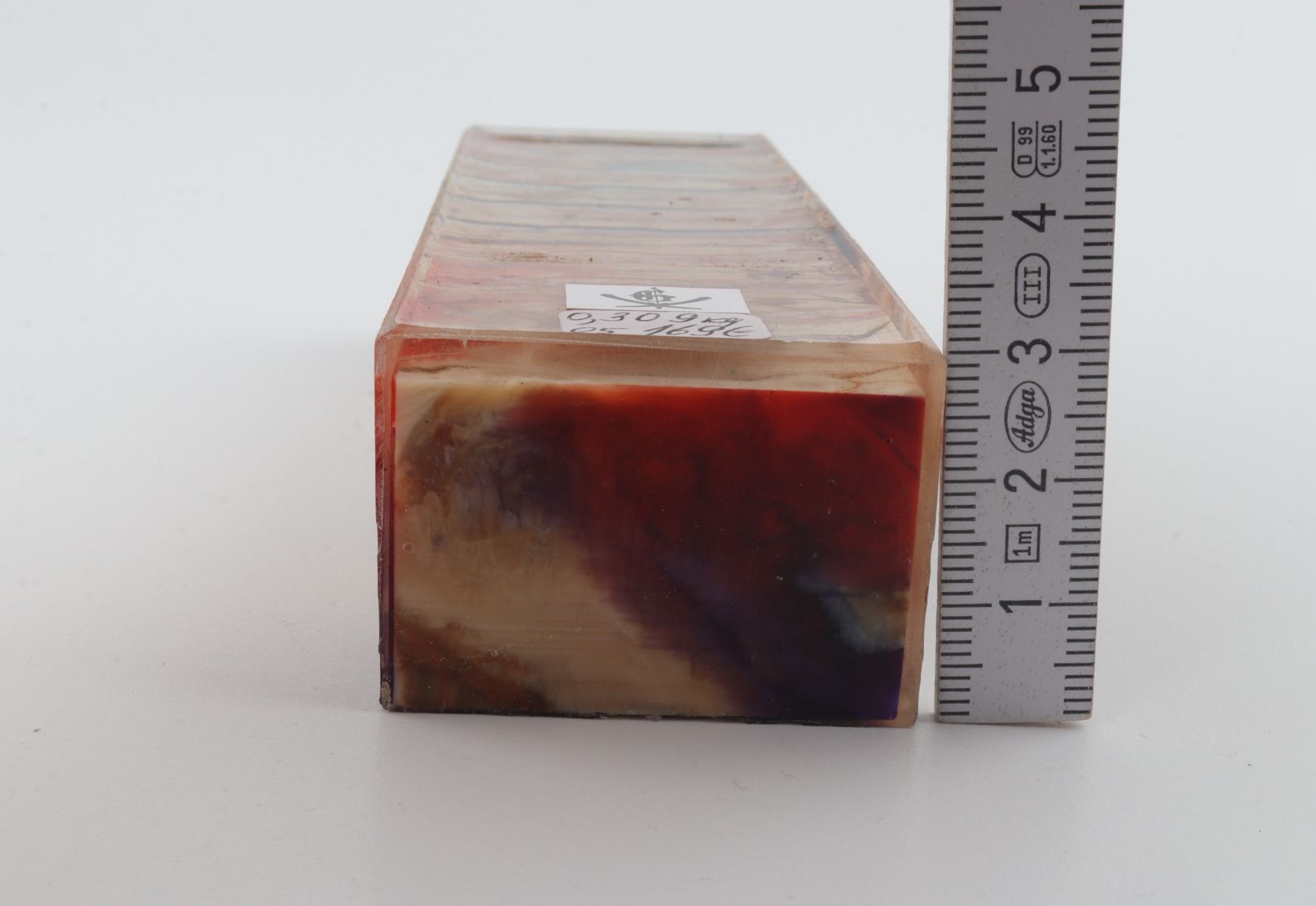 Stabilised mammoth molar block