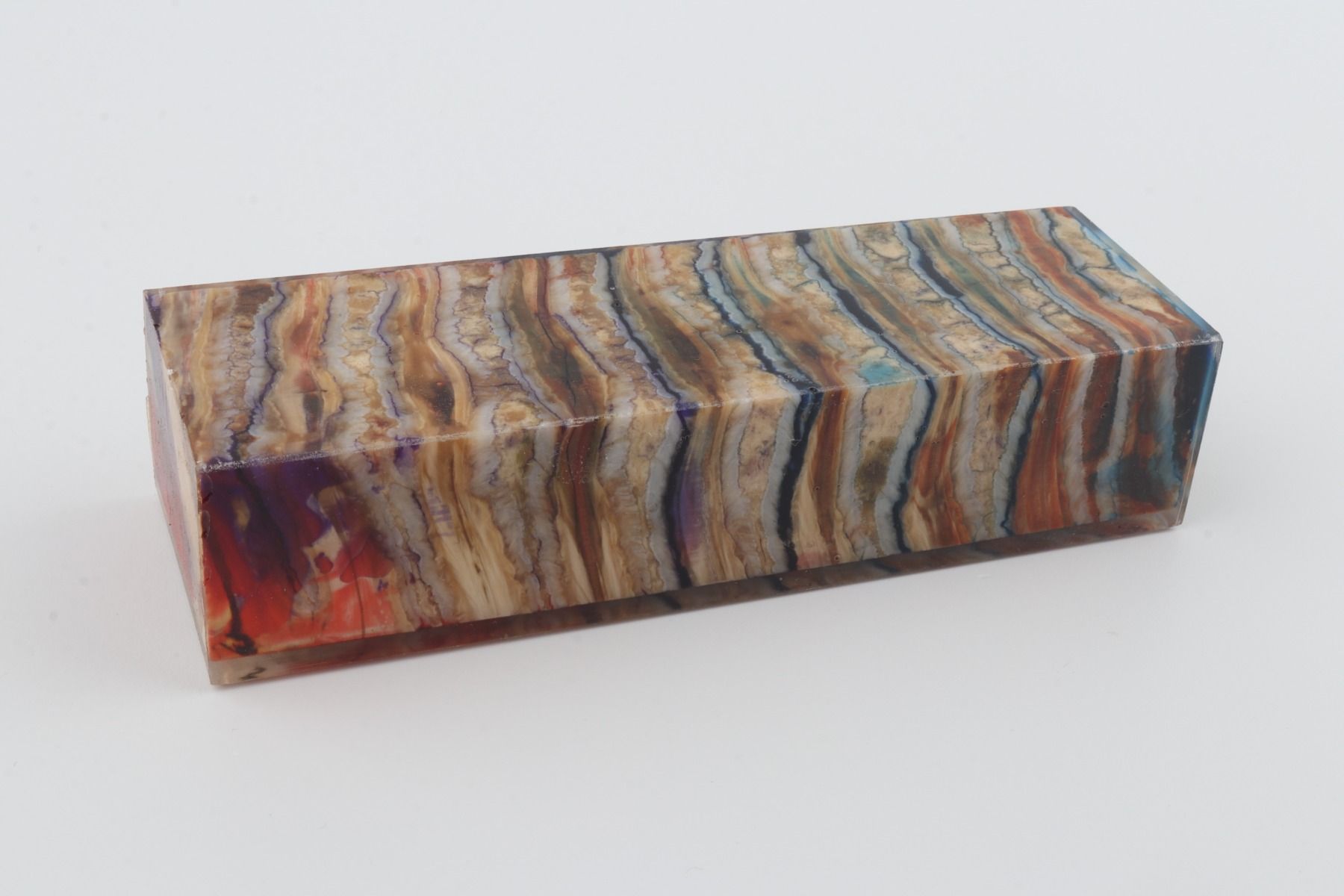 Stabilised mammoth molar block