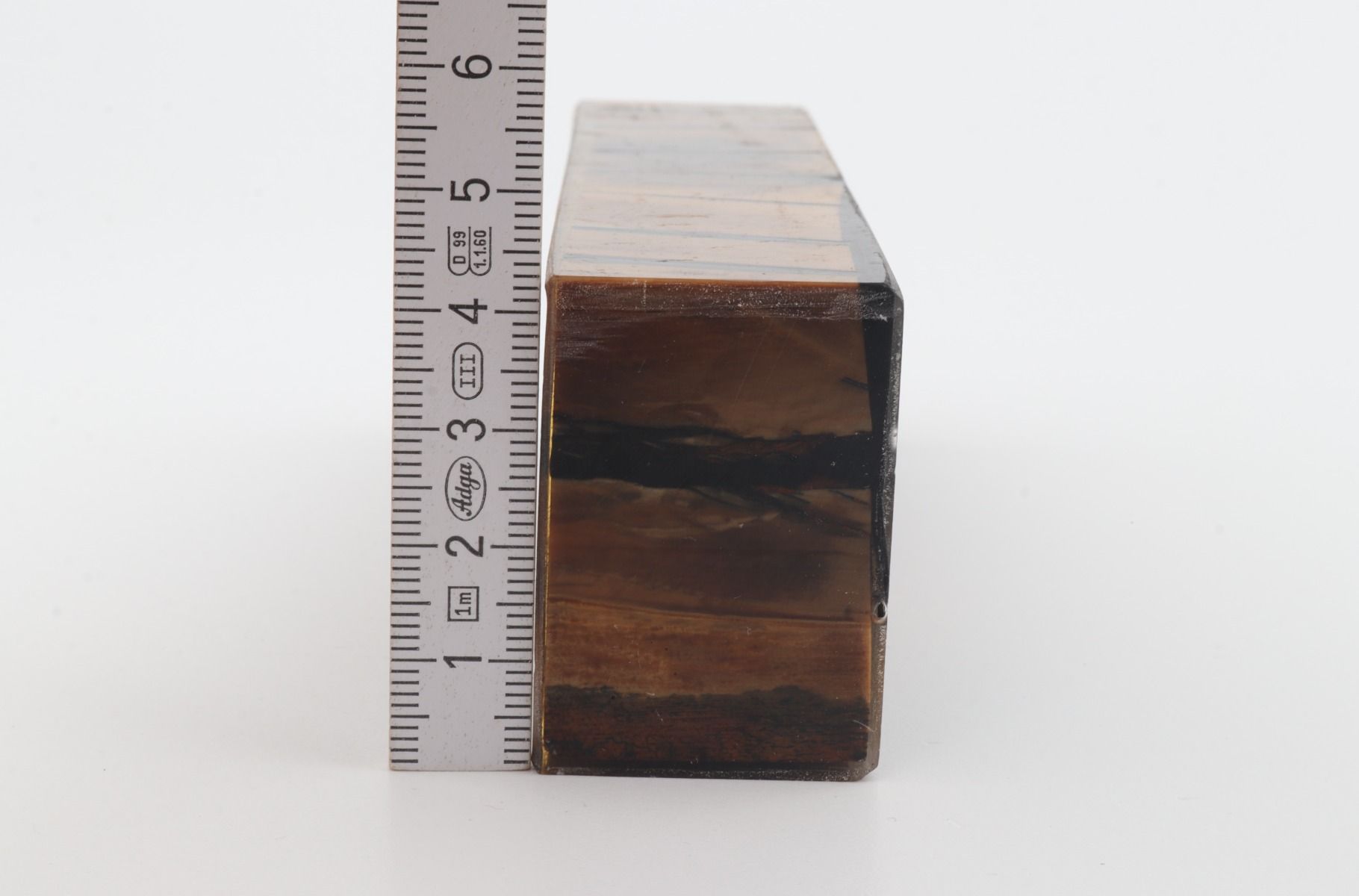 Stabilized mammoth ivory block