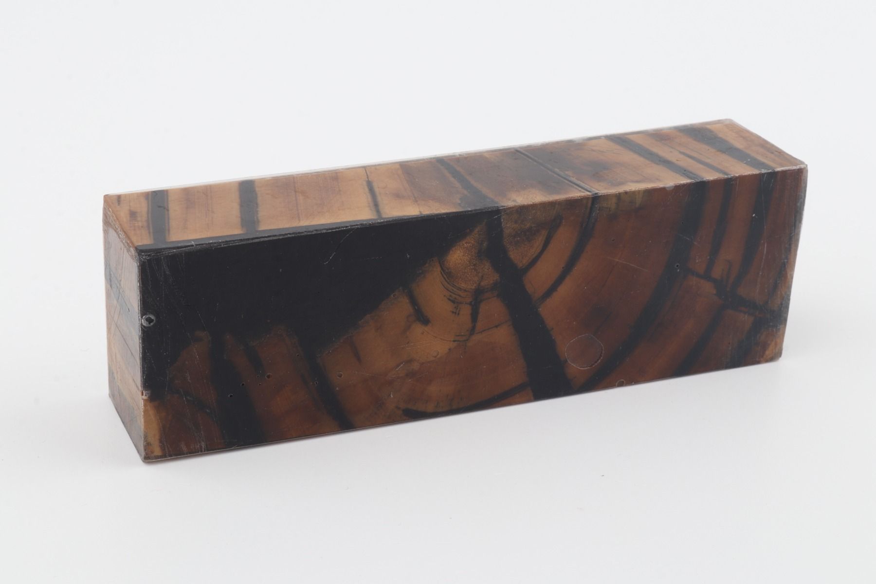 Stabilized mammoth ivory block