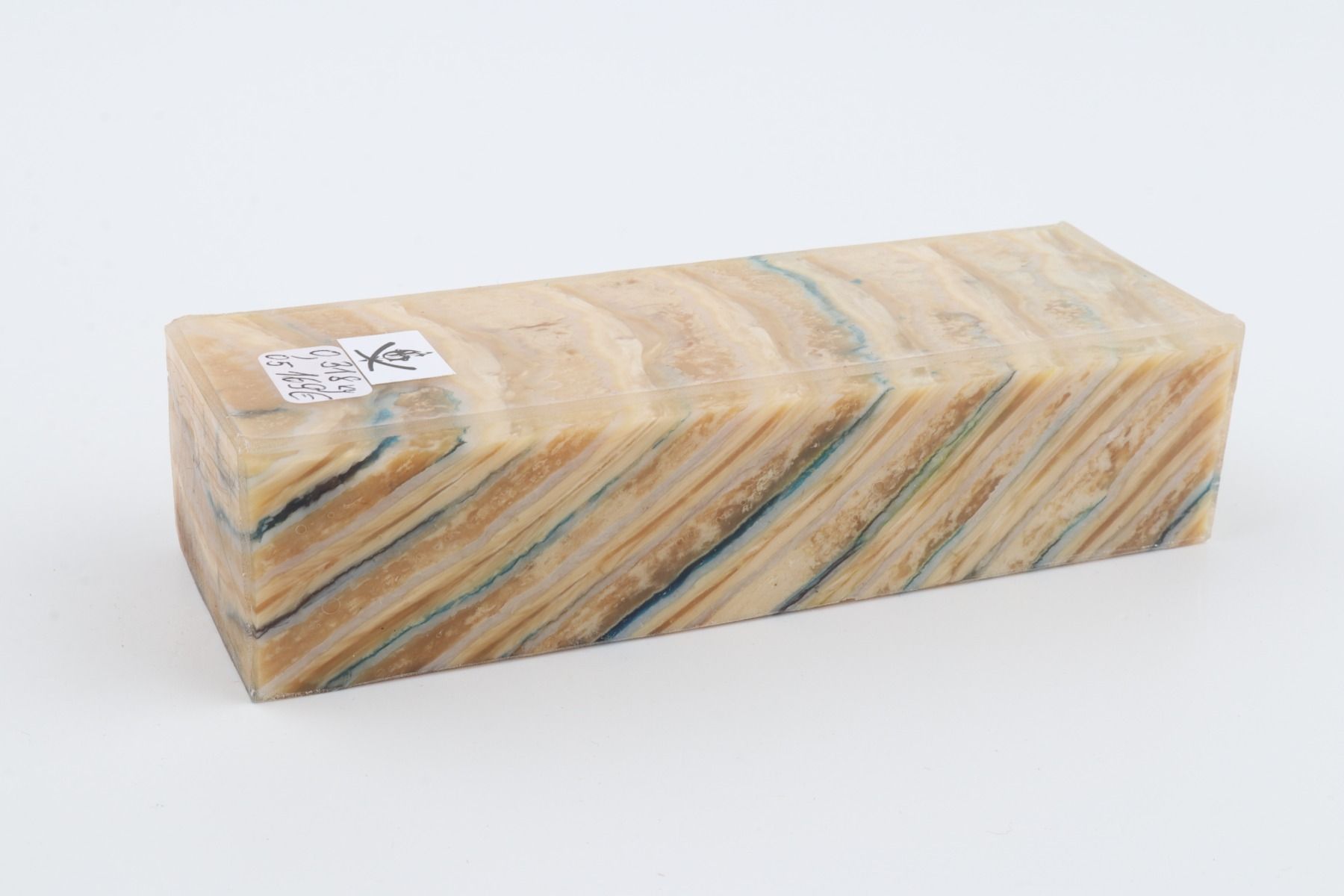 Stabilised mammoth molar block