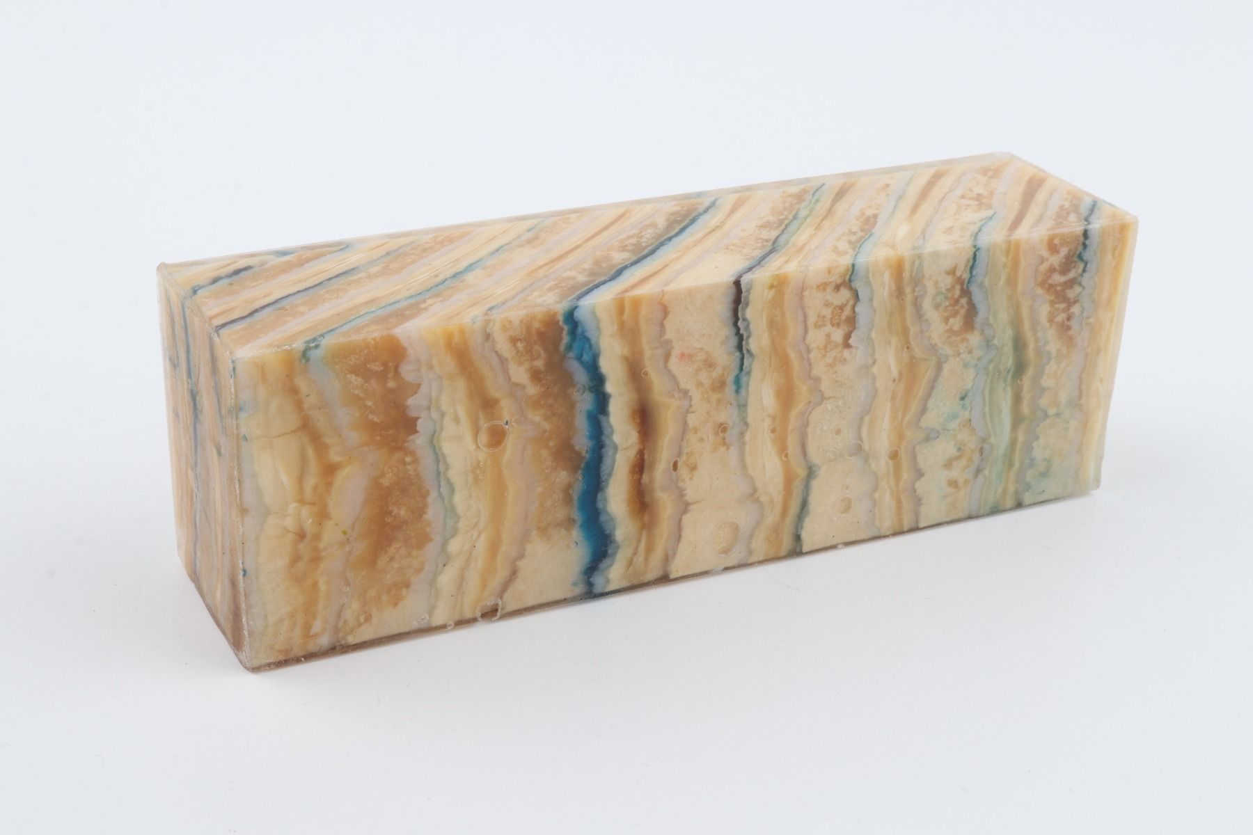Stabilised mammoth molar block