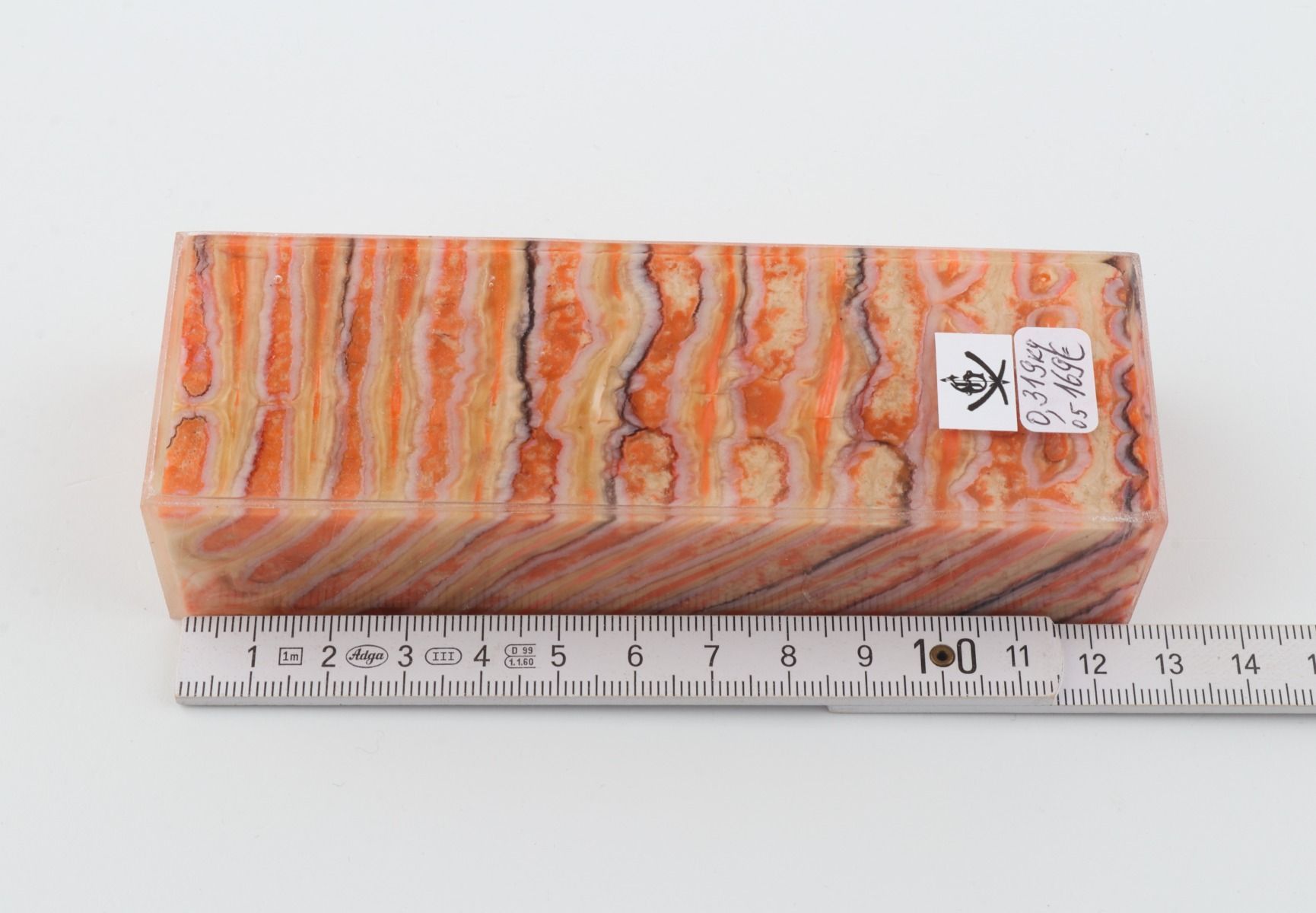 Stabilised mammoth molar block