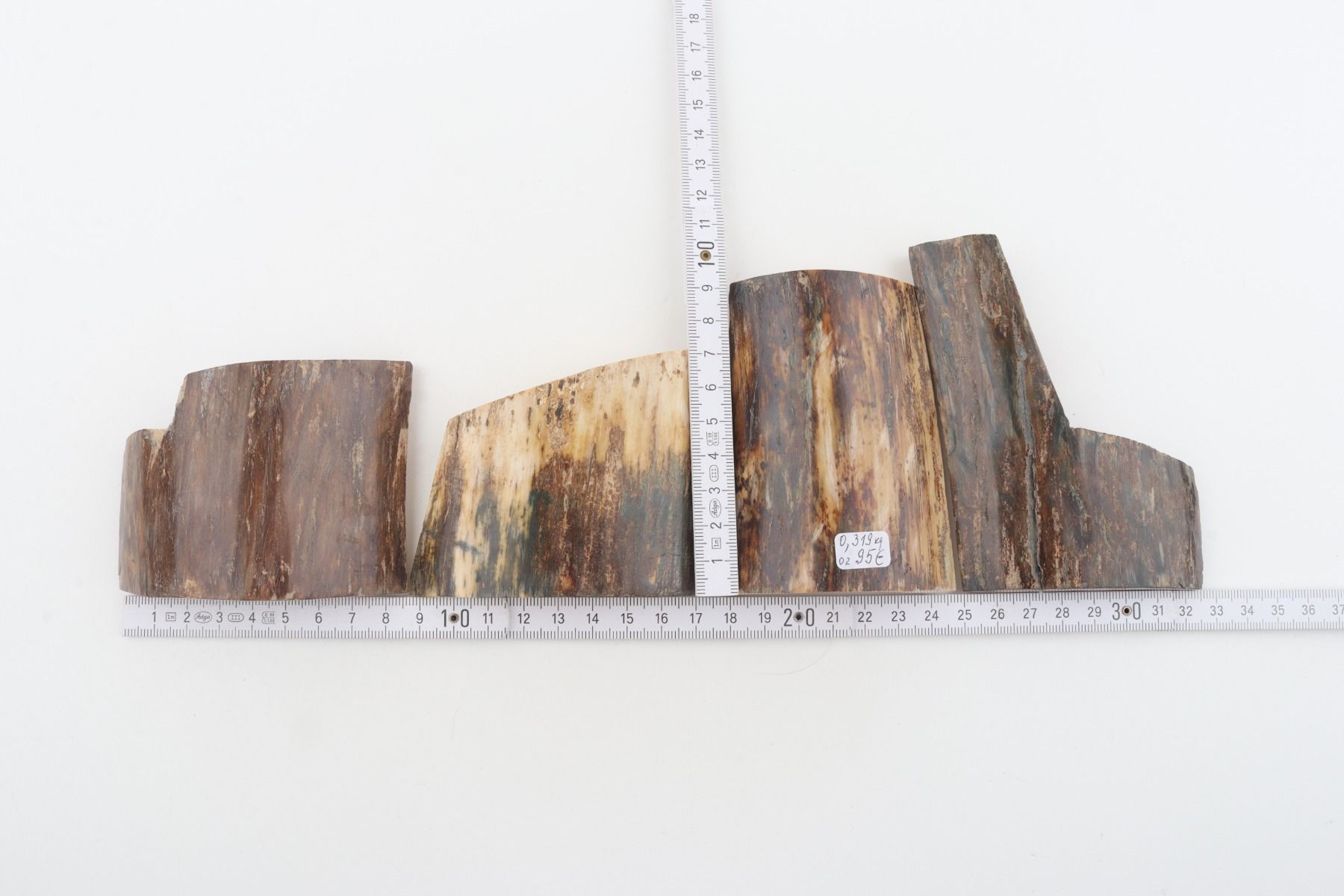 Natural mammoth bark pieces