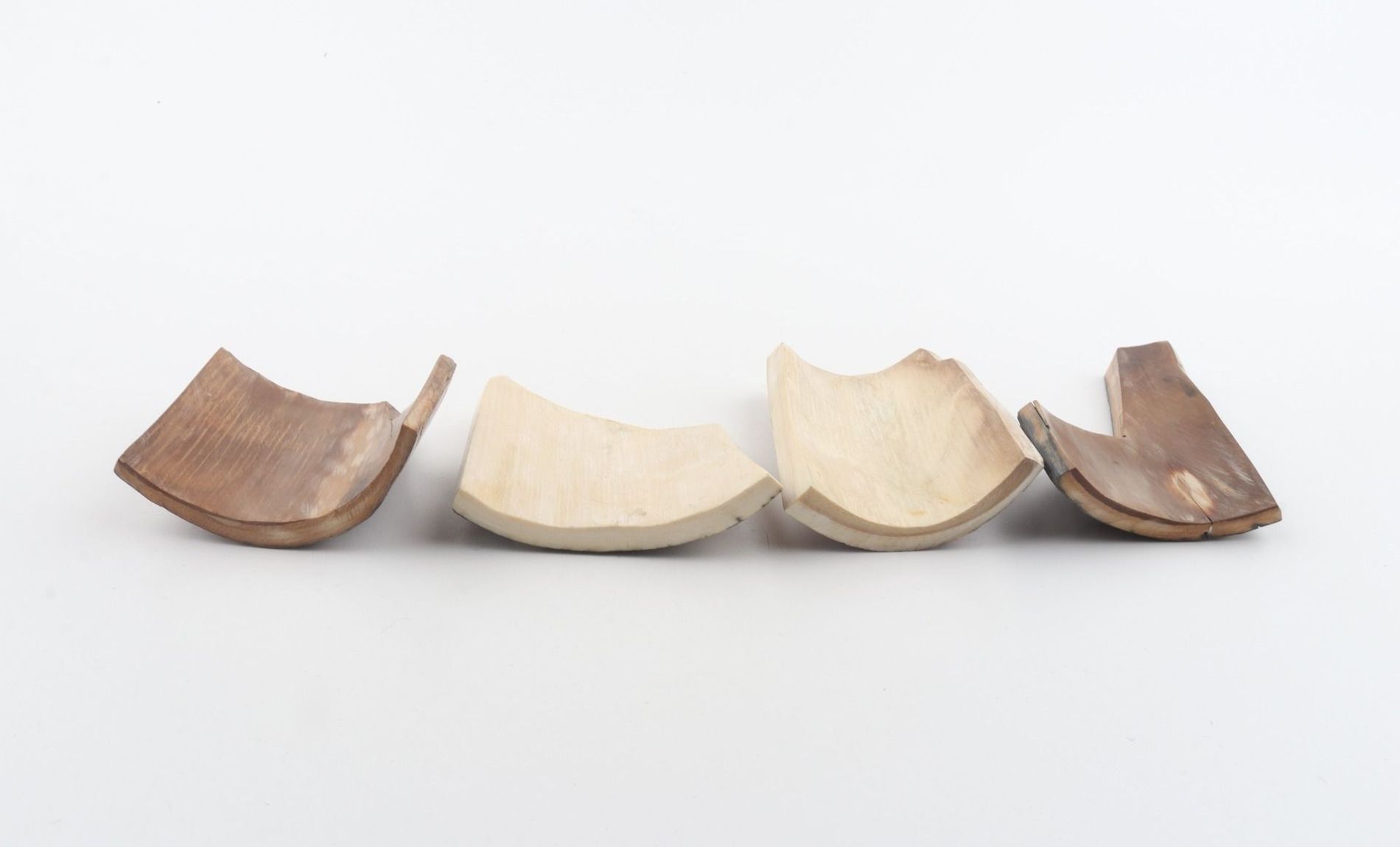 Natural mammoth bark pieces