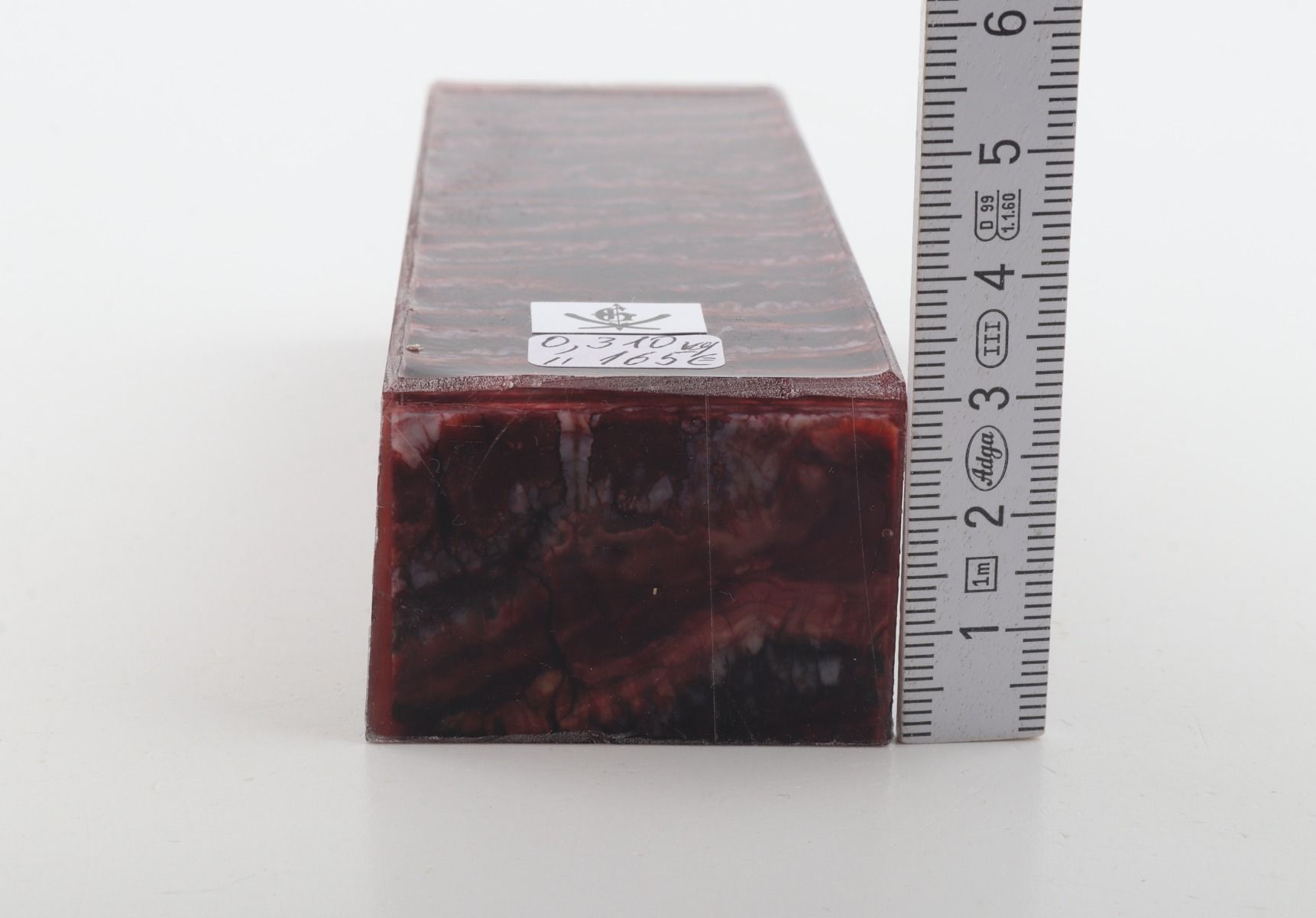 Stabilised mammoth molar block