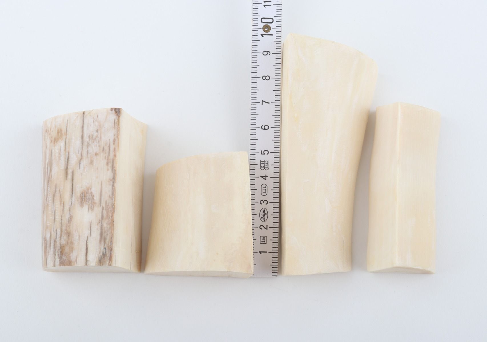 Natural mammoth ivory offcuts
