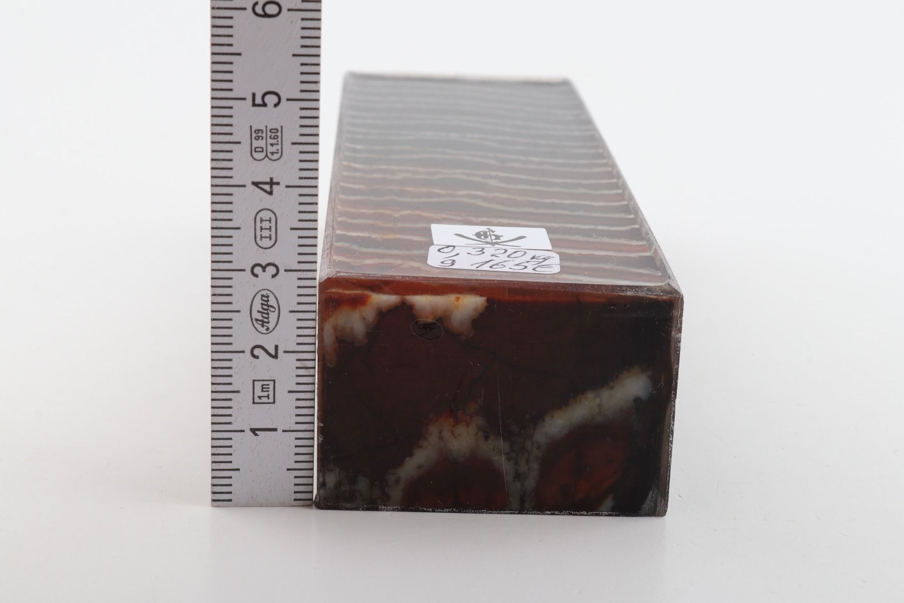 Stabilised mammoth molar block