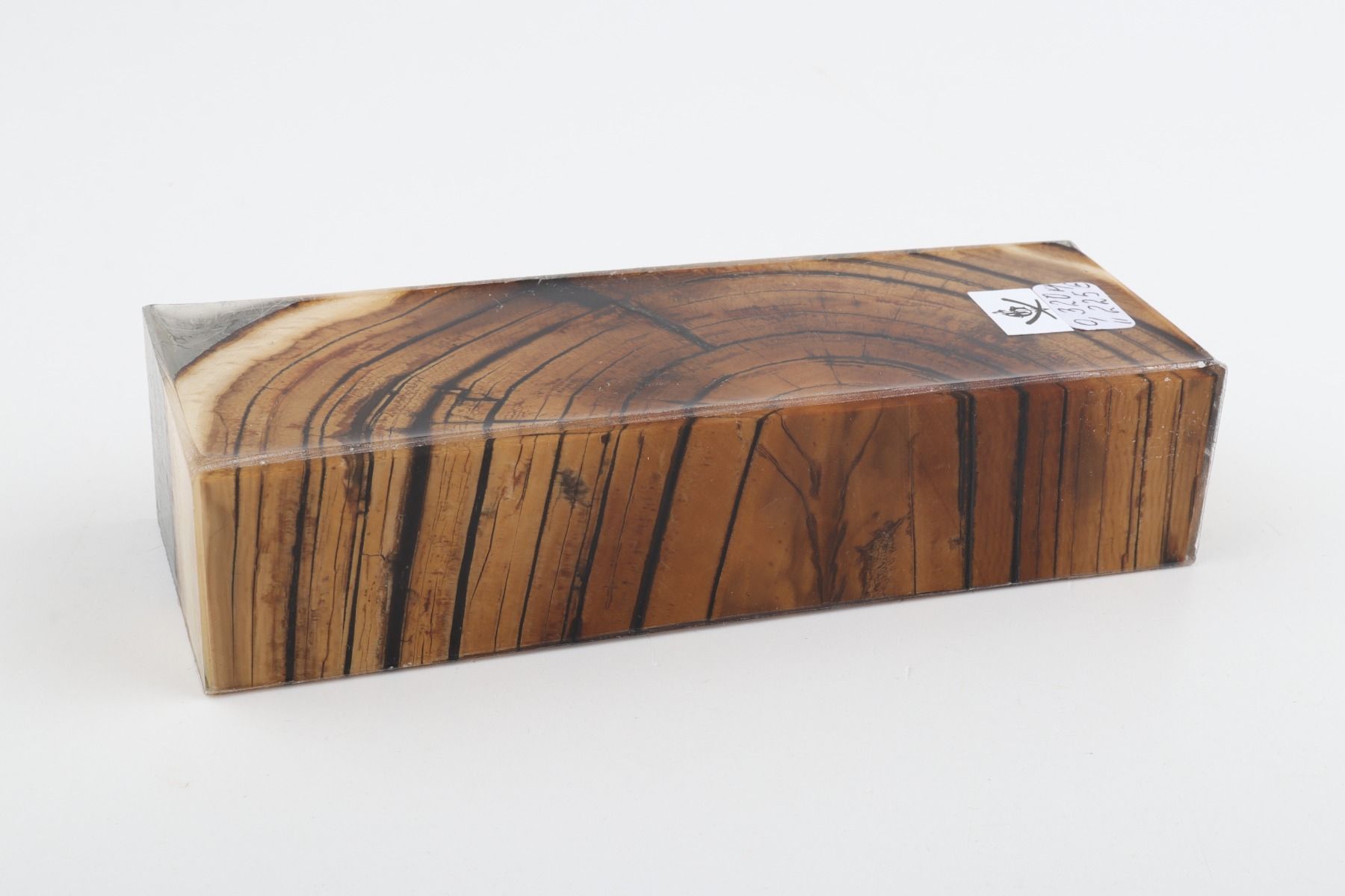 Stabilized mammoth ivory block