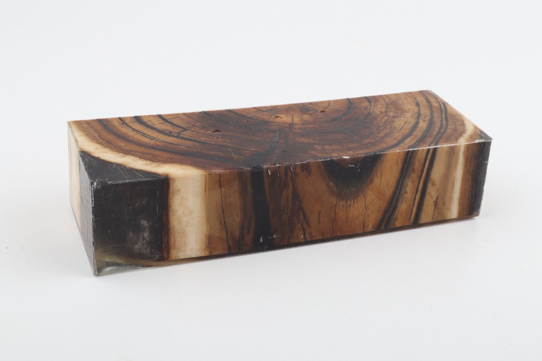 Stabilized mammoth ivory block