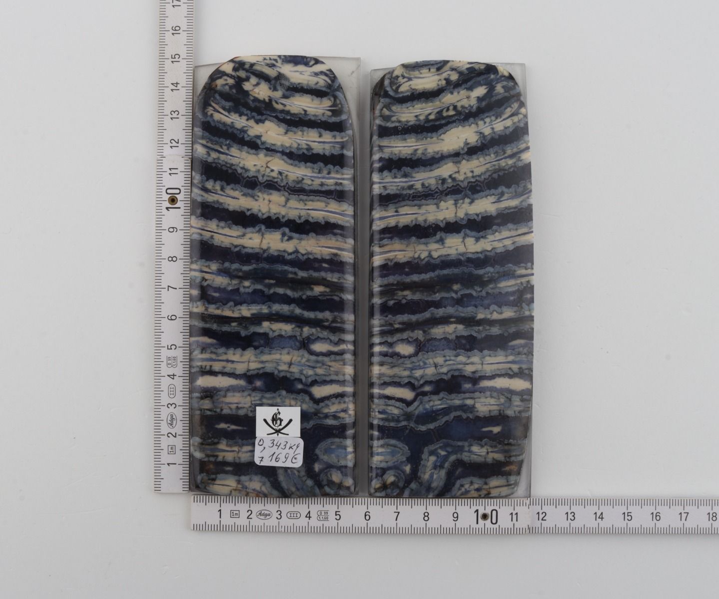 Stabilised mammoth molar scales