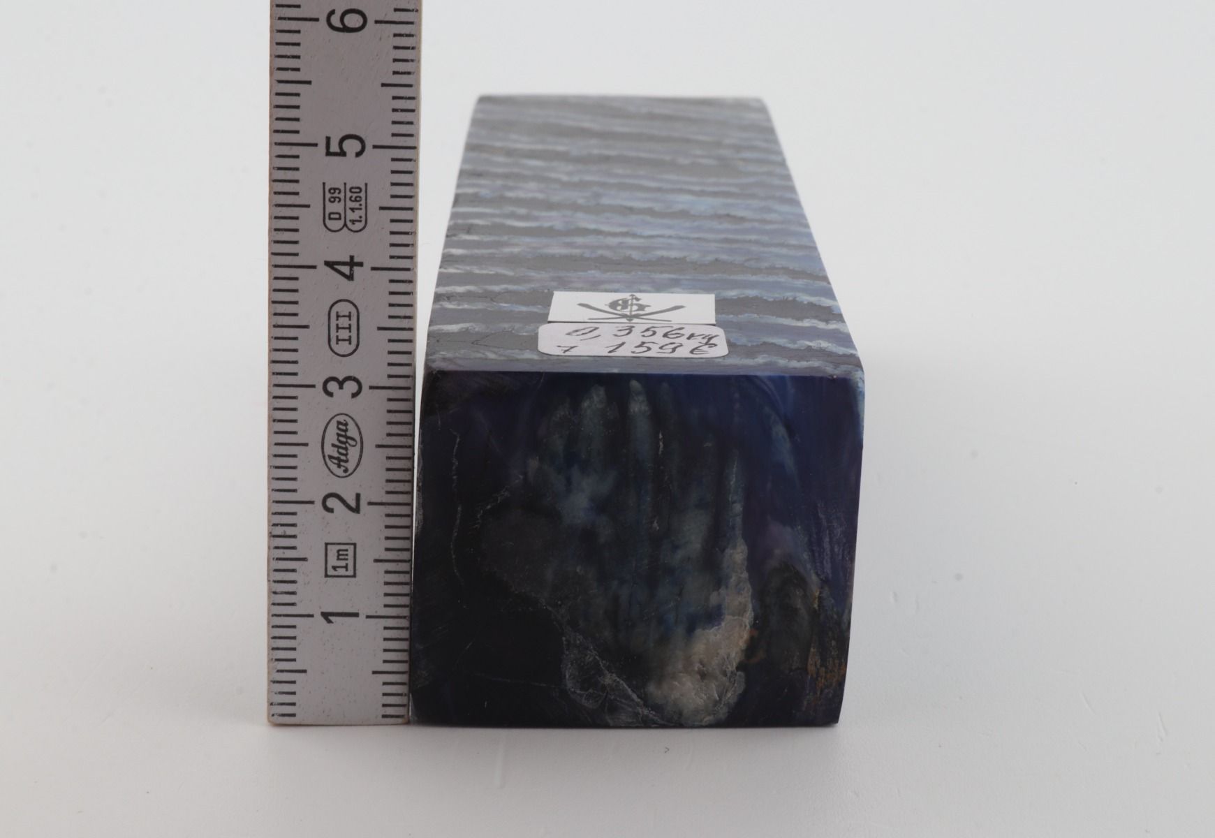 Stabilised mammoth molar block