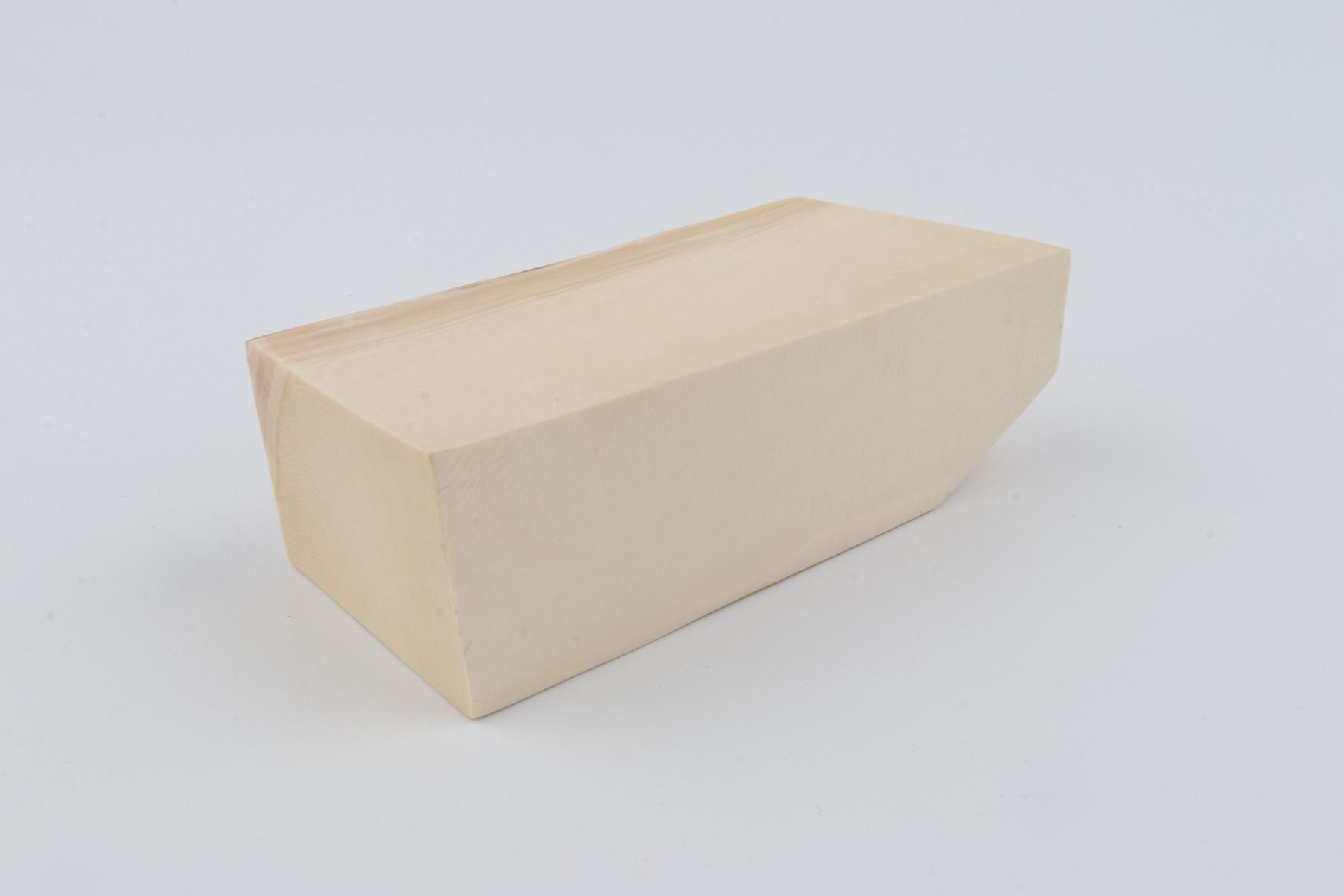 White mammoth ivory segment
