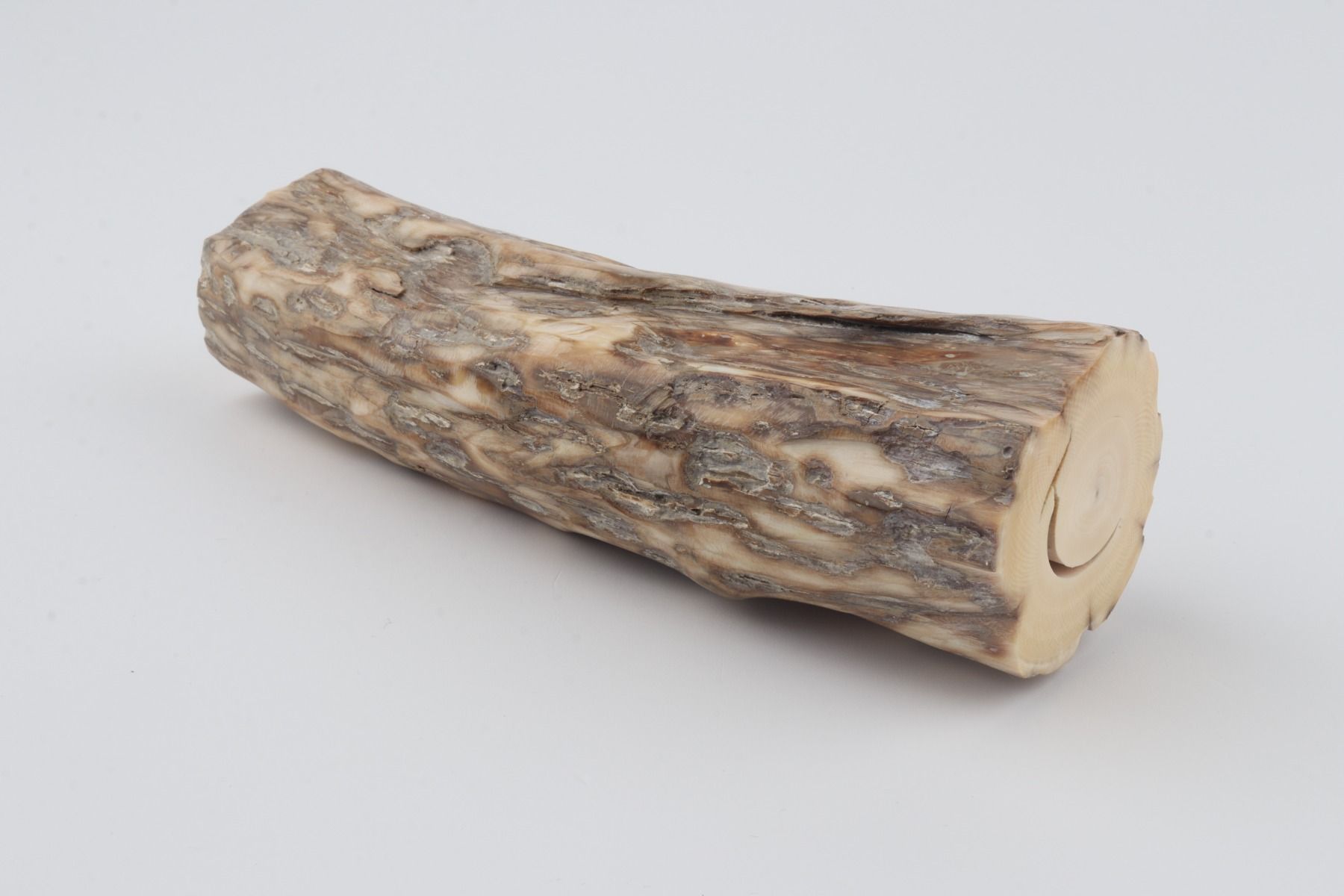 Round mammoth tusk piece