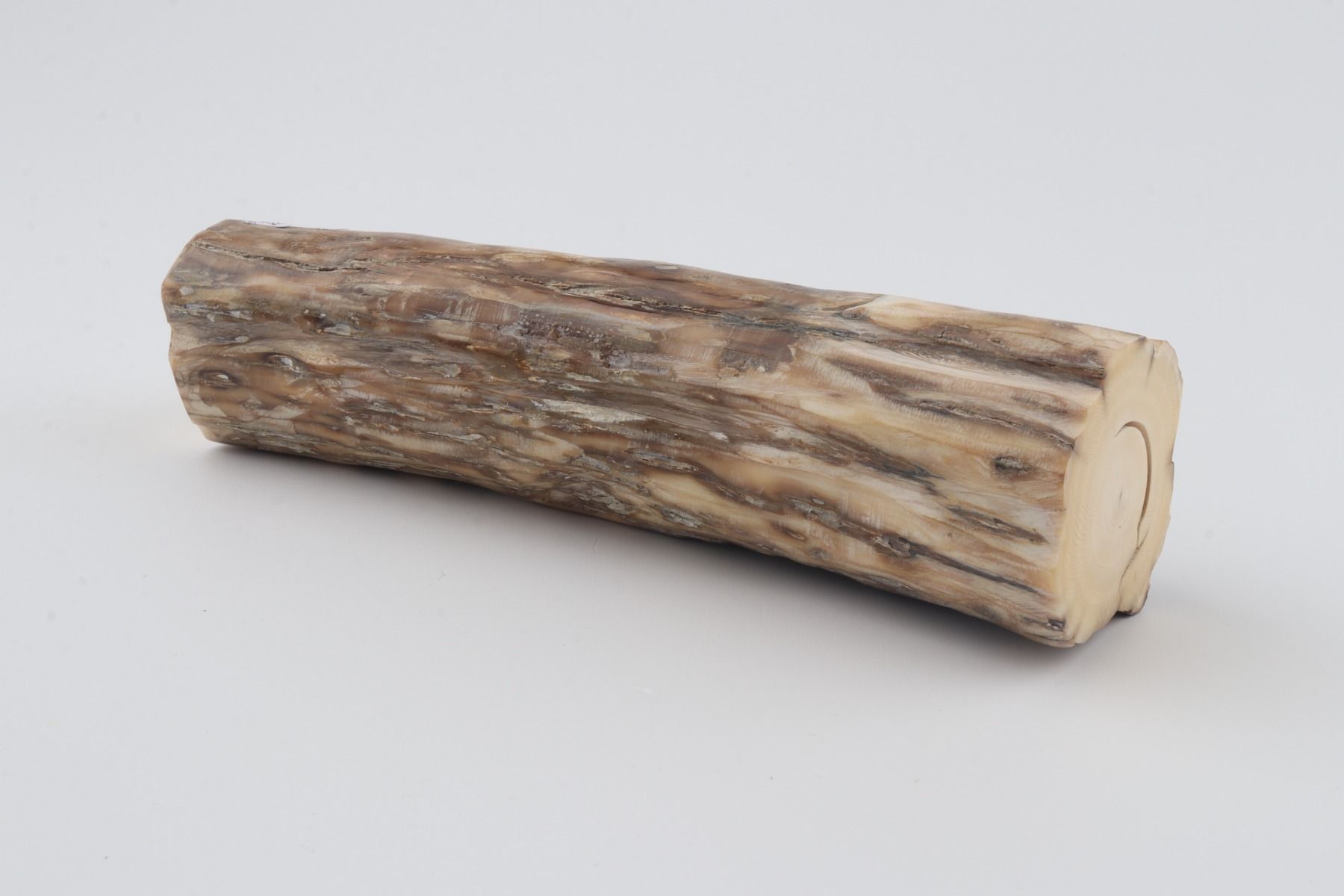 Round mammoth tusk piece