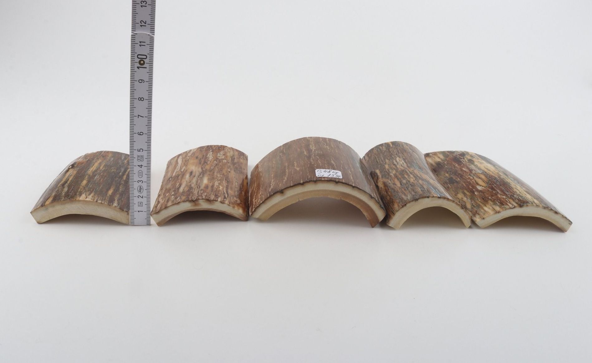 Natural mammoth bark pieces