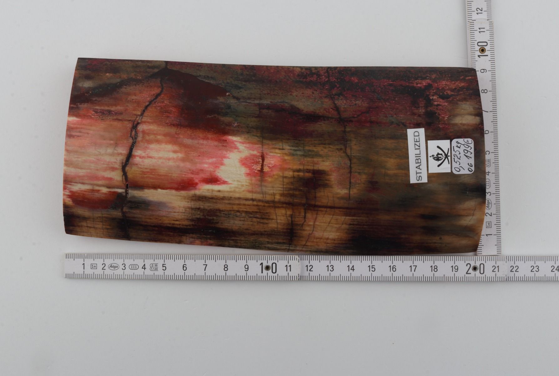 Stabilised mammoth bark