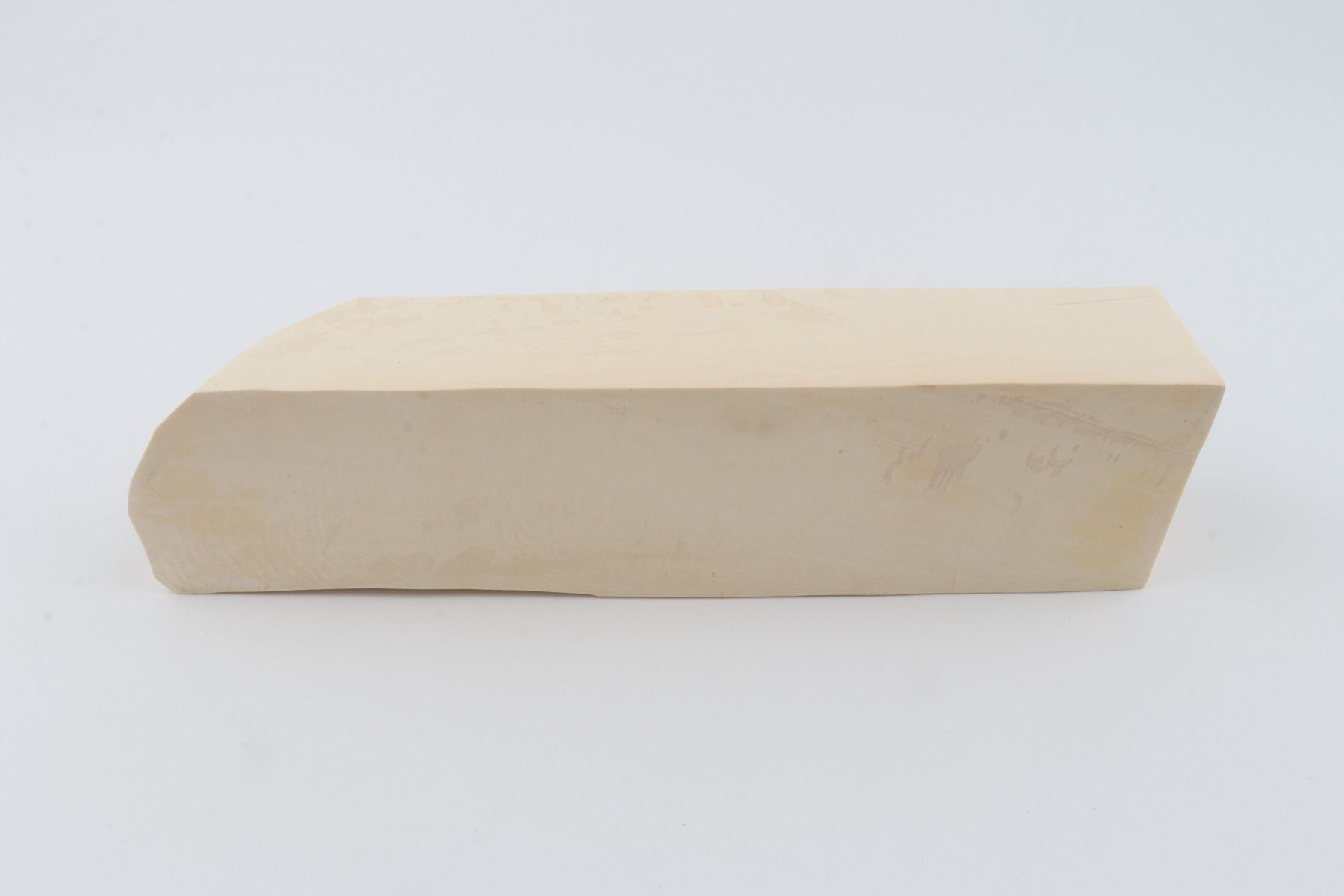 White mammoth ivory segment