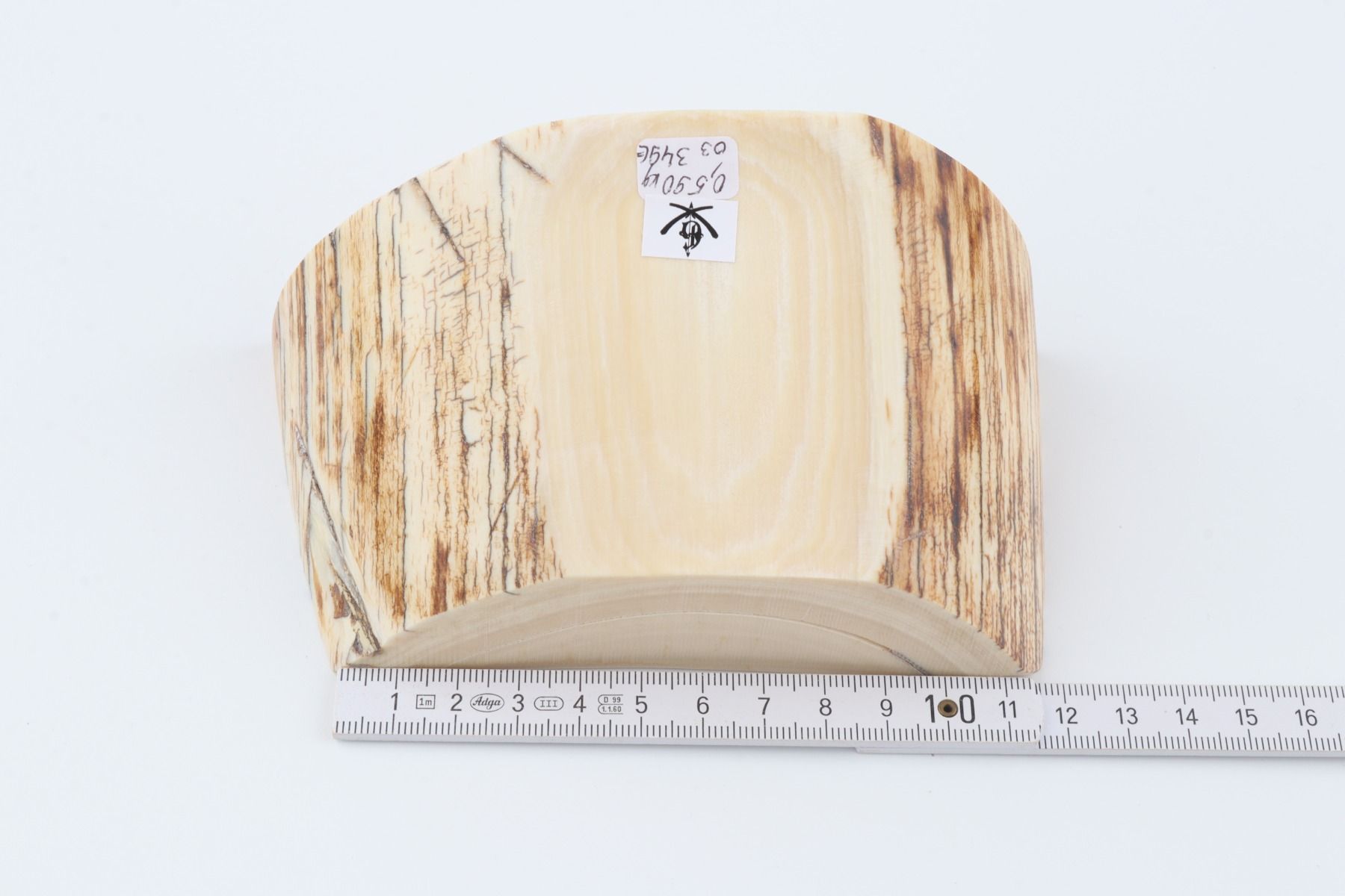 Natural mammoth tusk piece