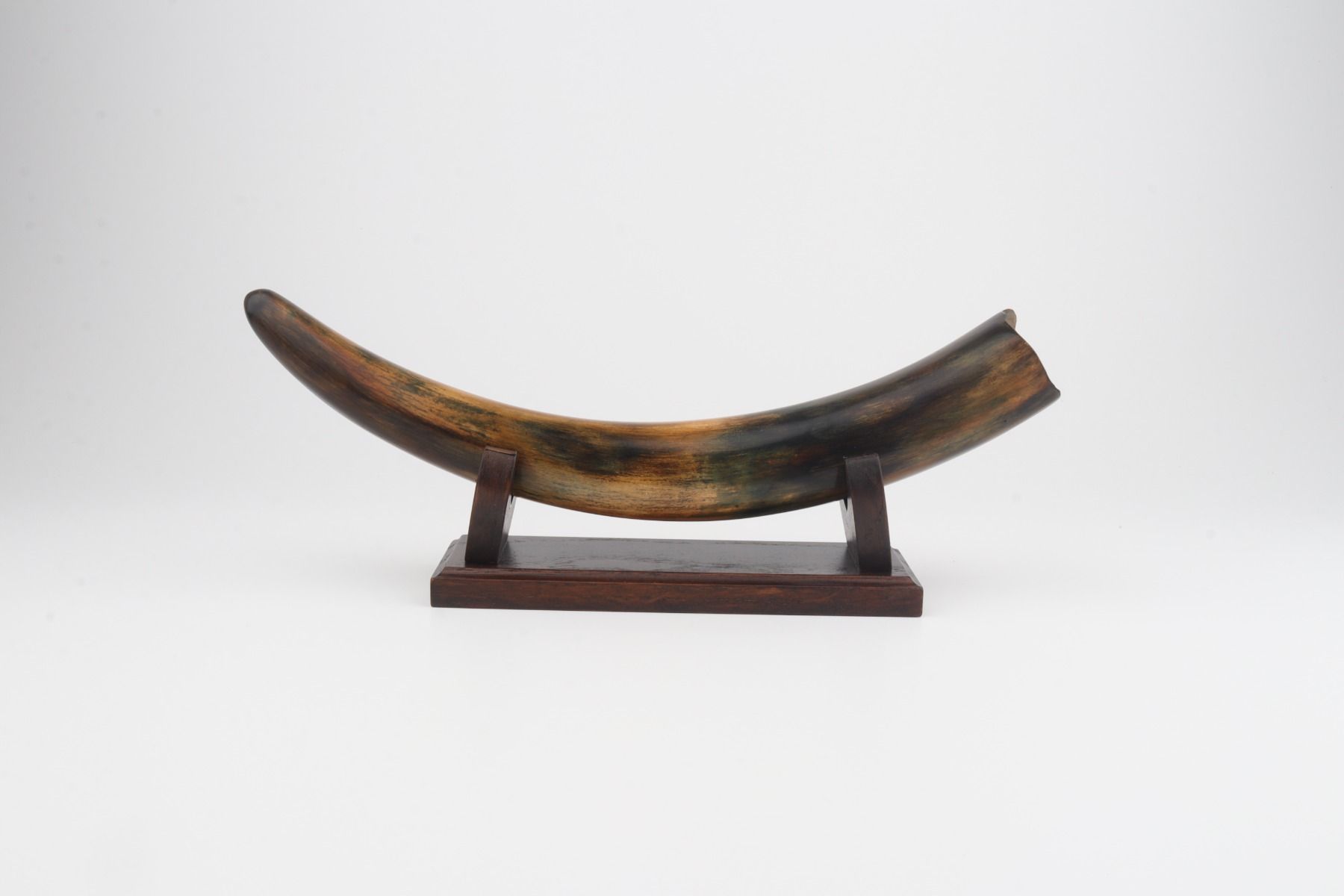 Restored mammoth tusk