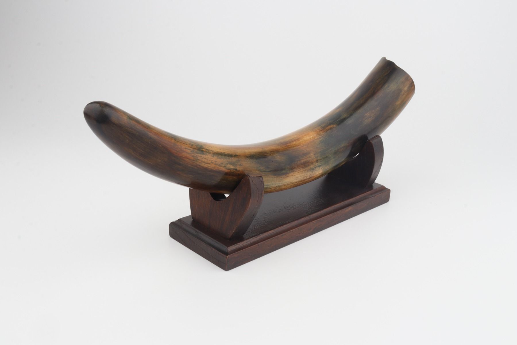 Restored mammoth tusk