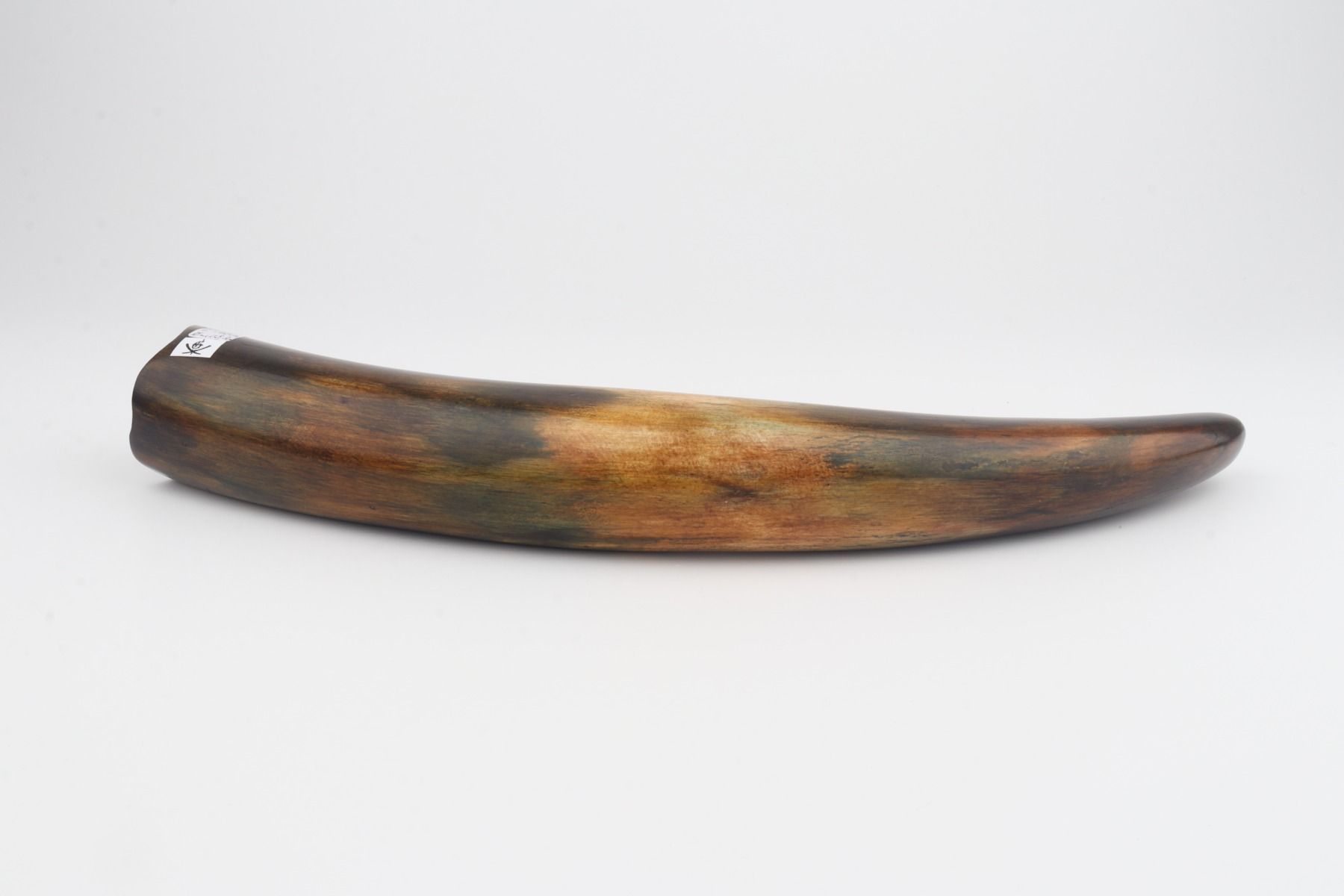 Restored mammoth tusk