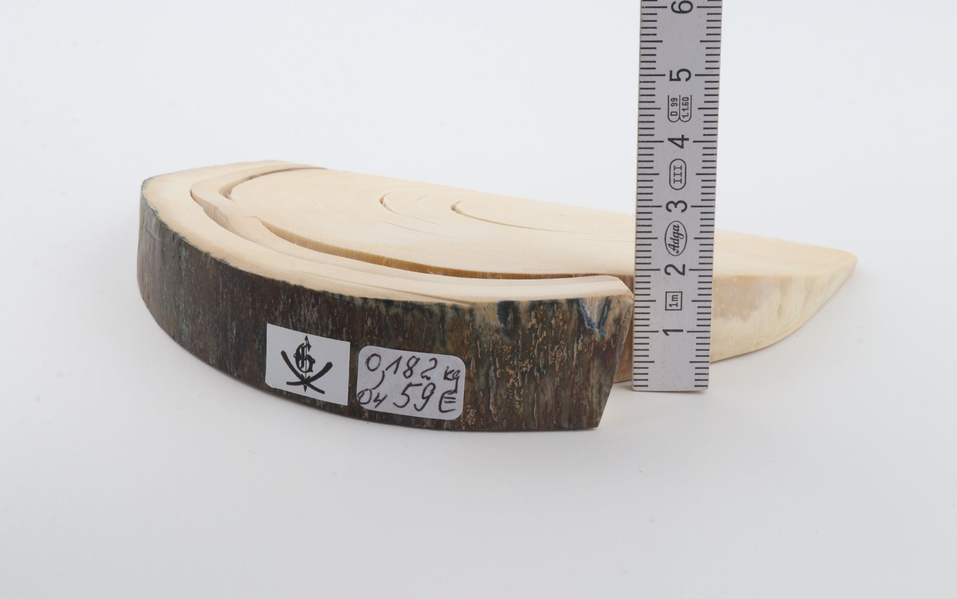 Natural mammoth ivory piece
