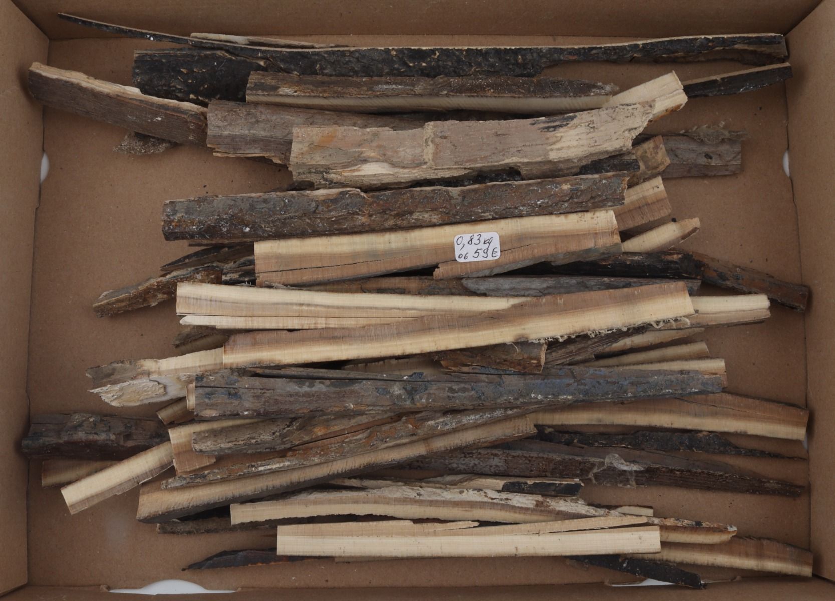 Raw mammoth ivory offcuts